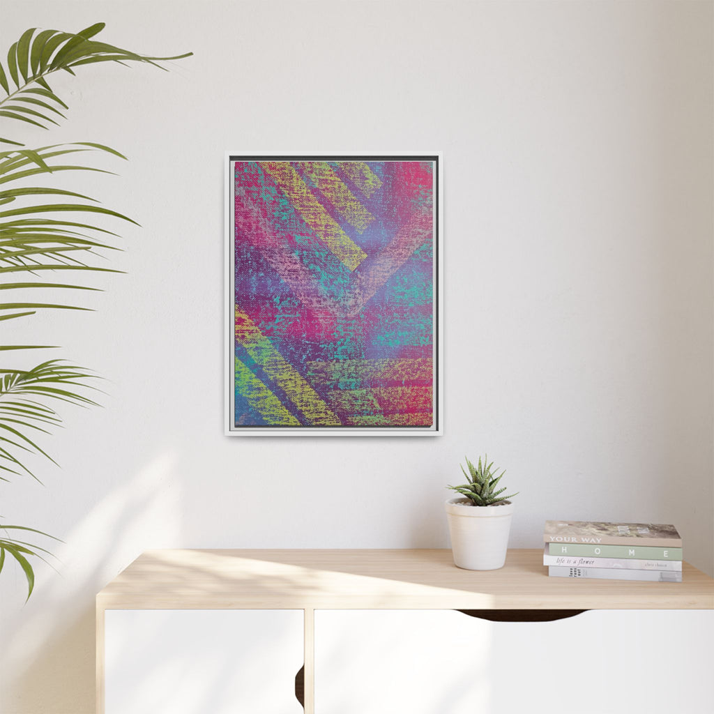 Construct Matte Canvas, Framed
