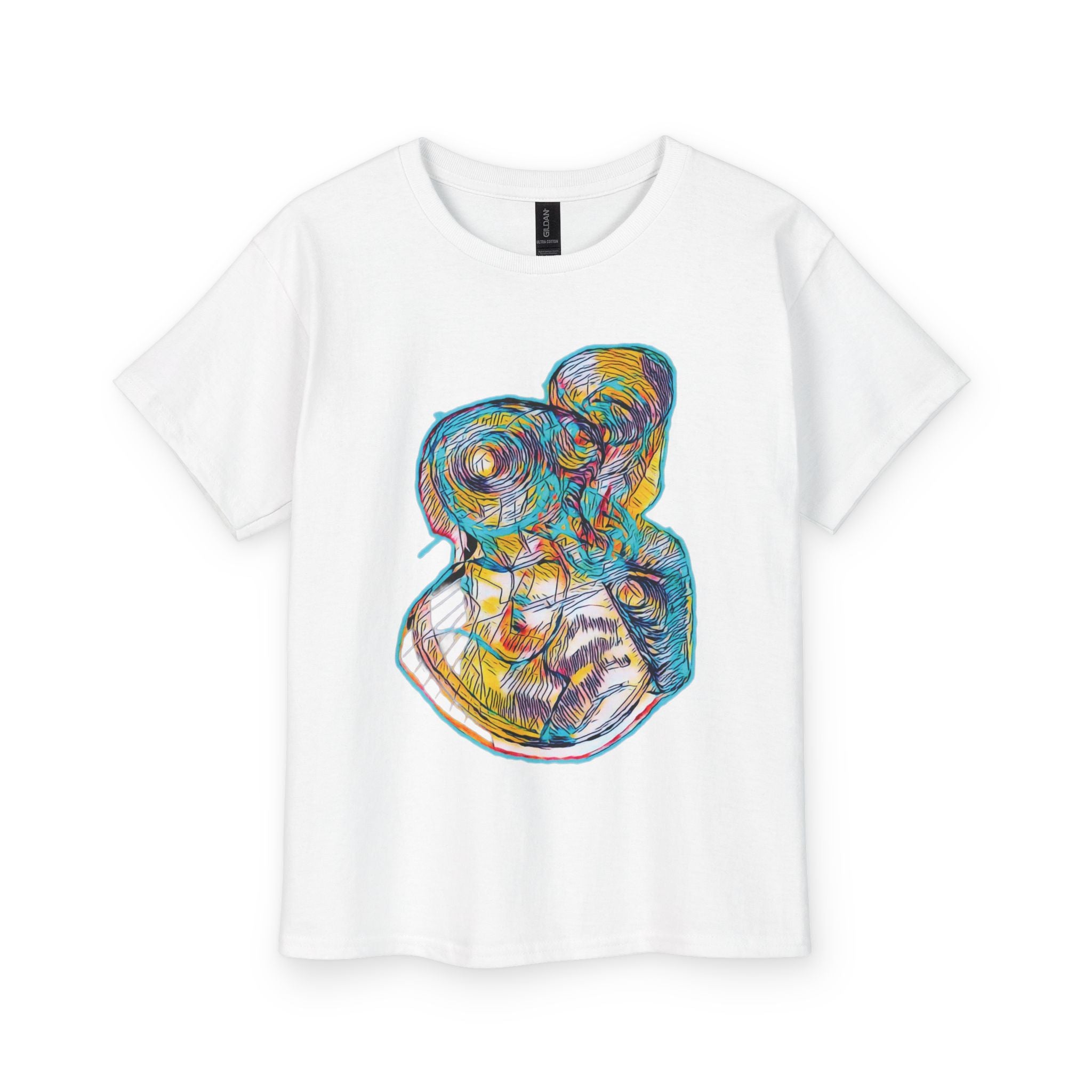 Curiosity (Aqua) Youth Ultra Cotton Tee