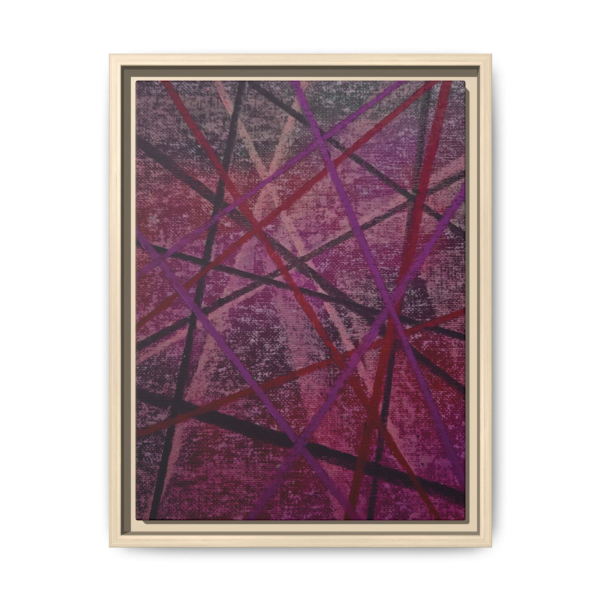 Knots Matte Canvas, Framed
