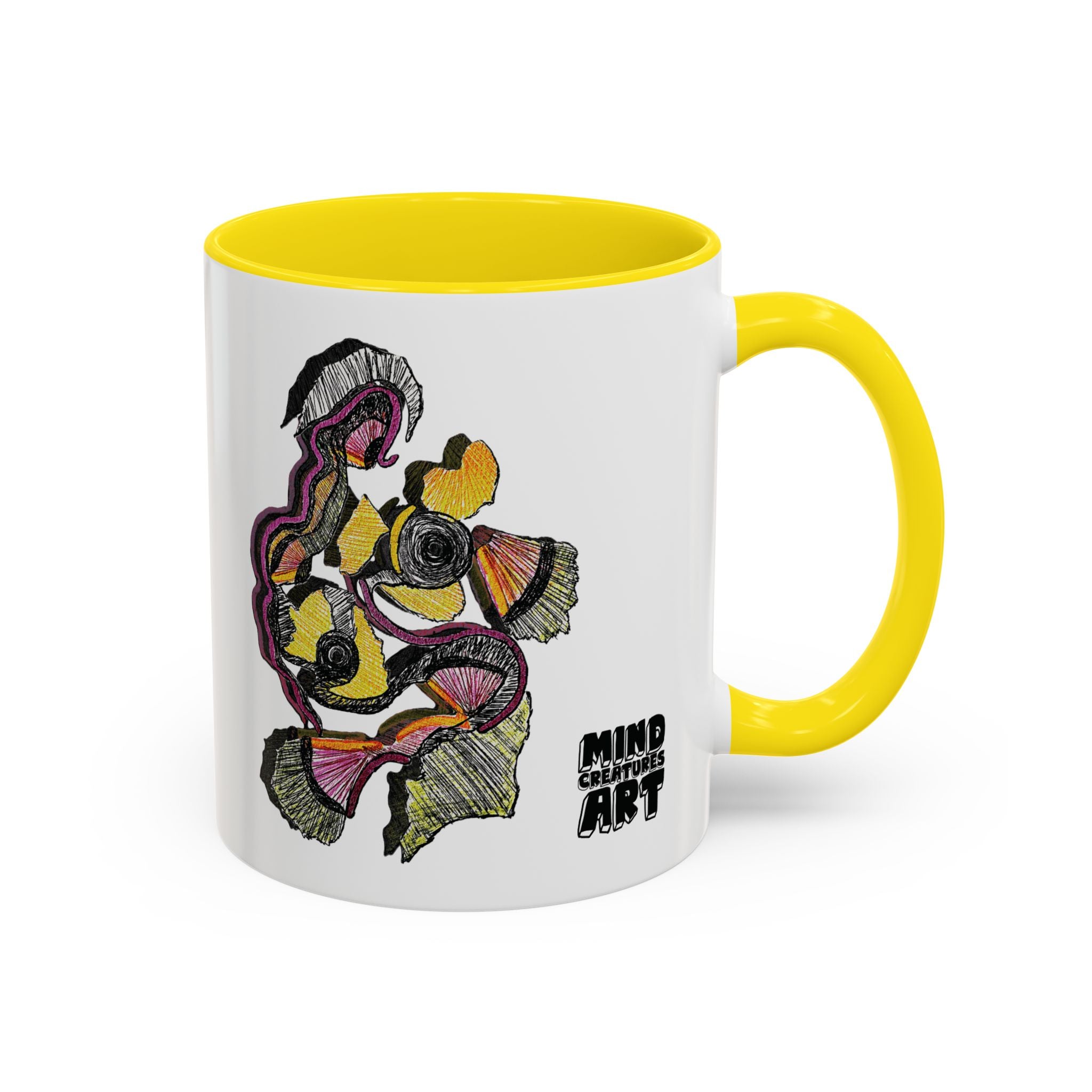 Crimson Teacher Accent Coffee Mug (11oz, 15oz)
