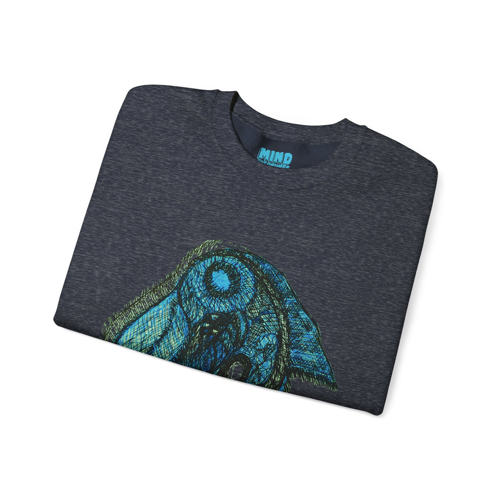Who Are You? (Teal) Unisex Heavy Blend™ Crewneck Sweatshirt
