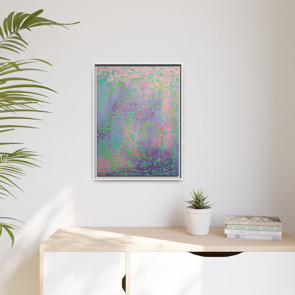 Unicorn Matte Canvas, Framed