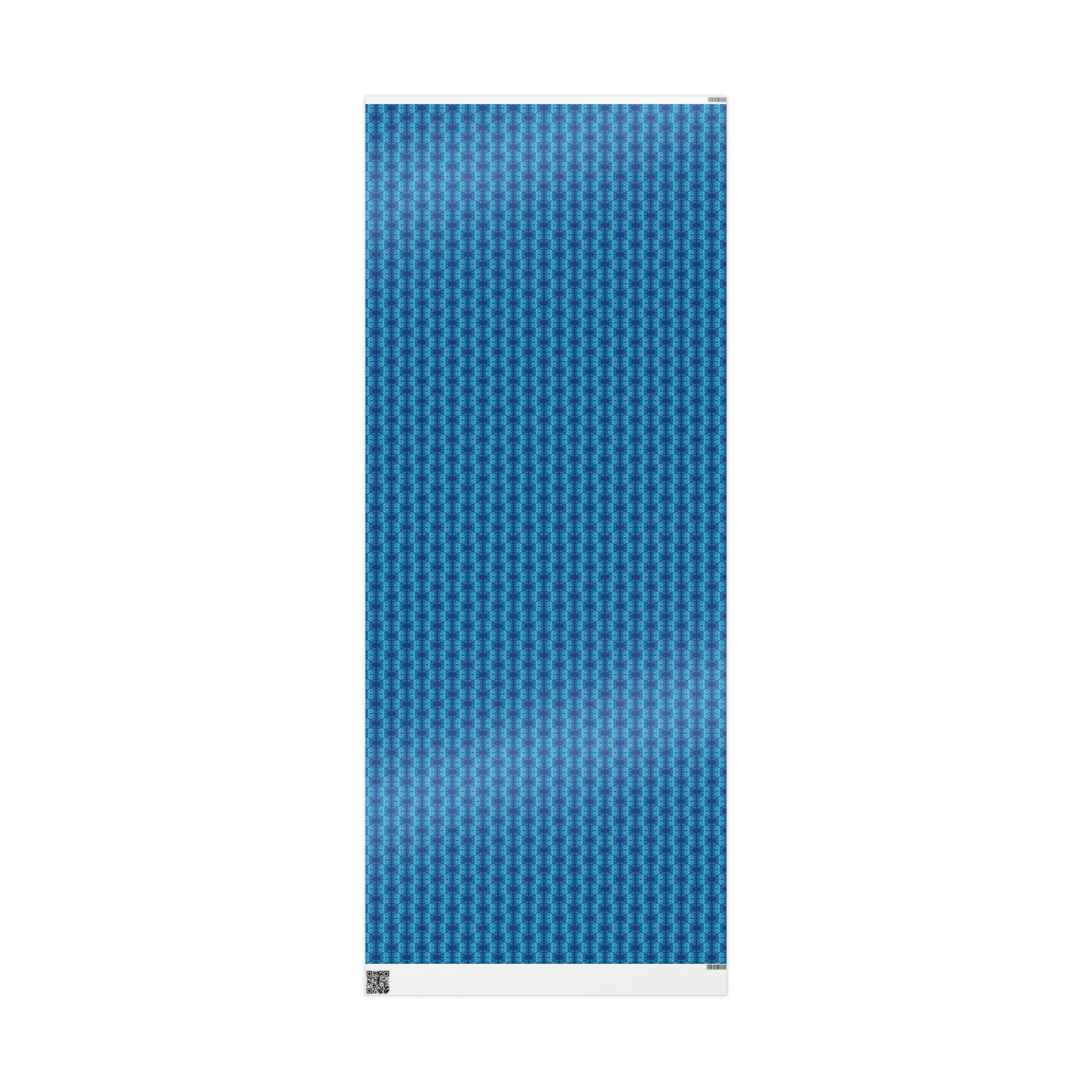 Link (Teal, Dark Blue Background) Heavy Wrapping Paper