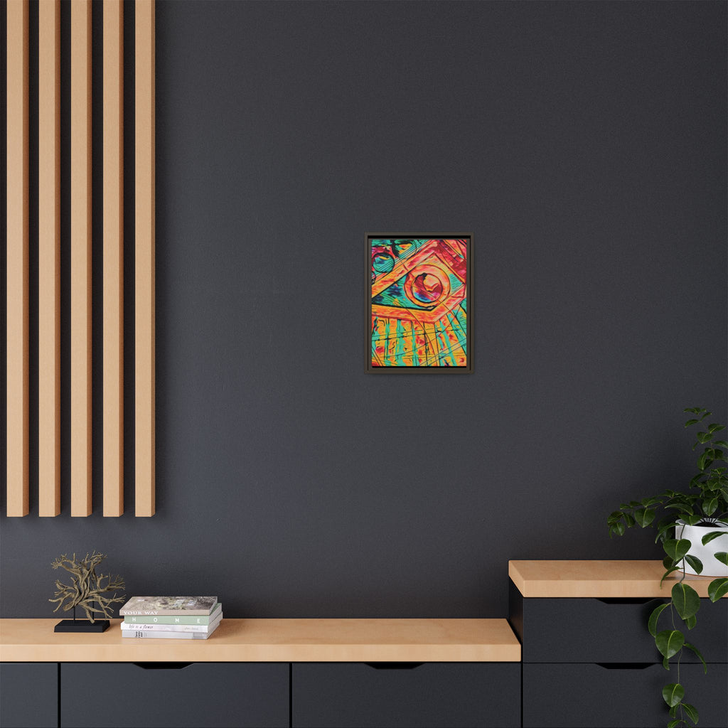 Love (Bright) Matte Canvas, Framed