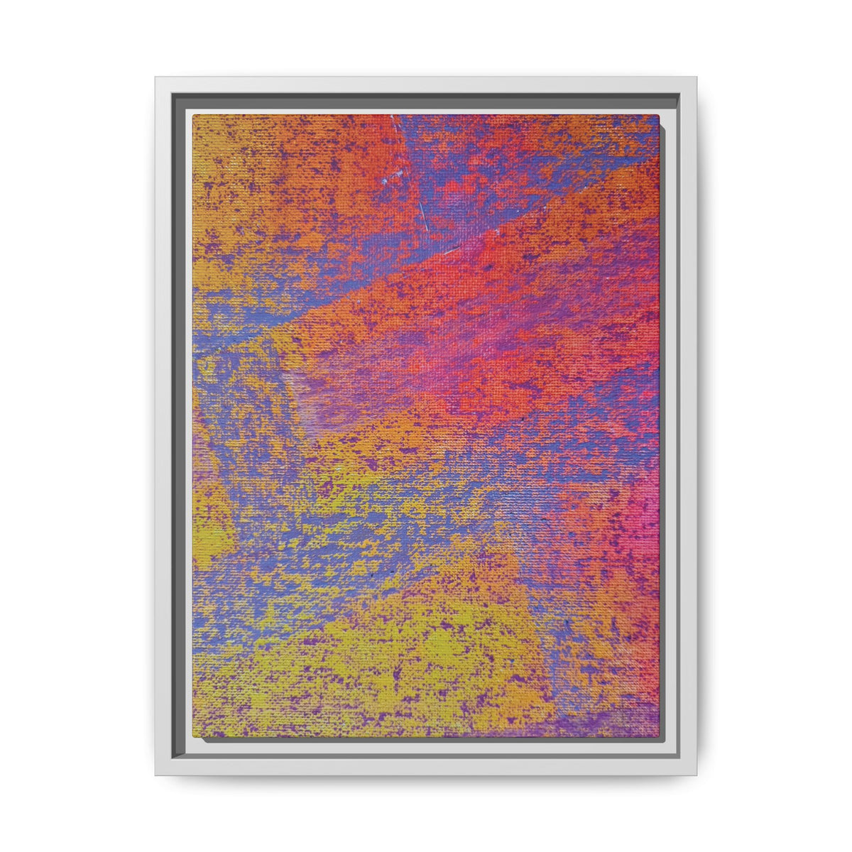 Sunset Matte Canvas, Framed