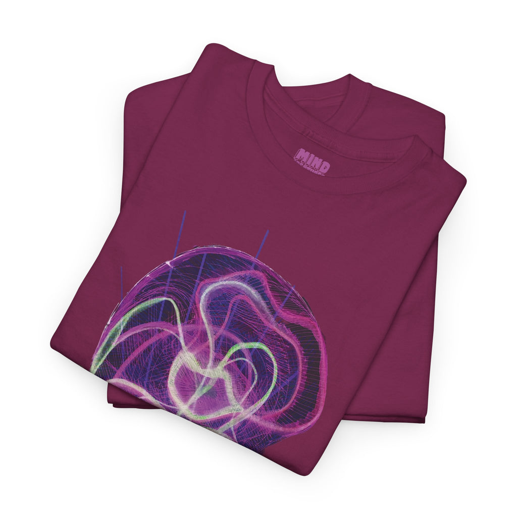 Davy Jones (Electric Purple) Unisex Heavy Cotton Tee