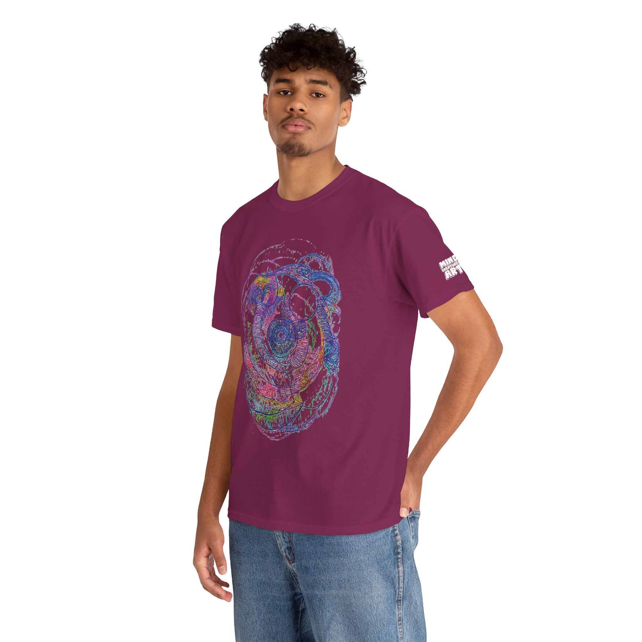 Spiraling Unisex Heavy Cotton Tee