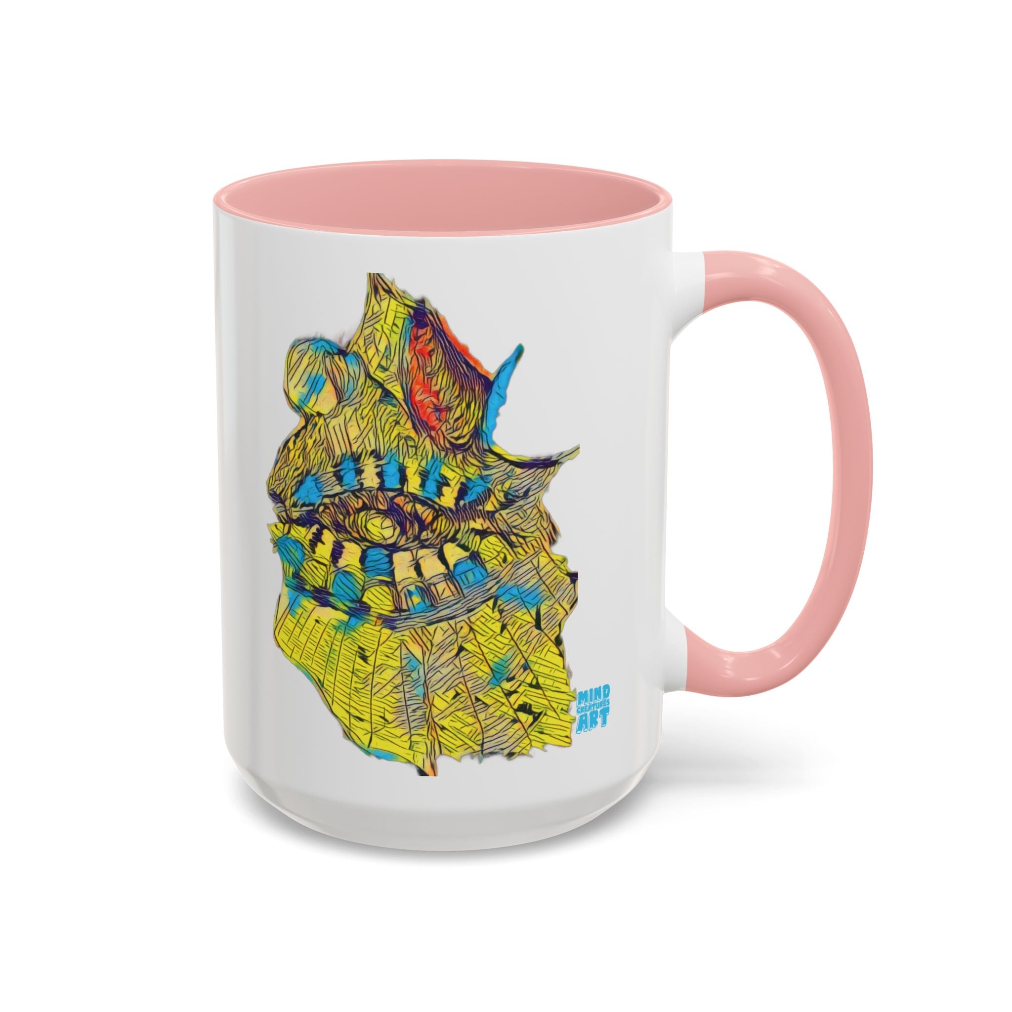 Hypnagogic (Neon) Accent Coffee Mug (11oz, 15oz)