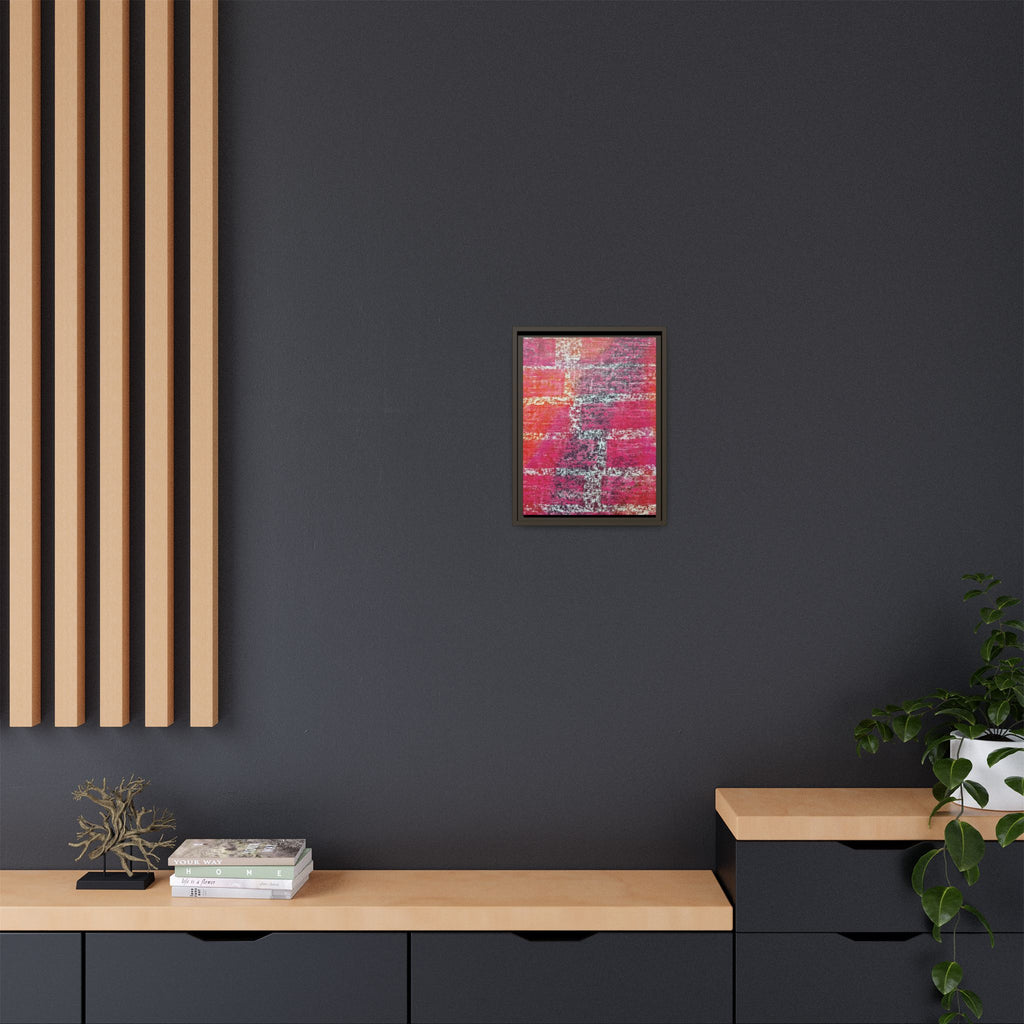 Experiment (V4) Matte Canvas, Framed