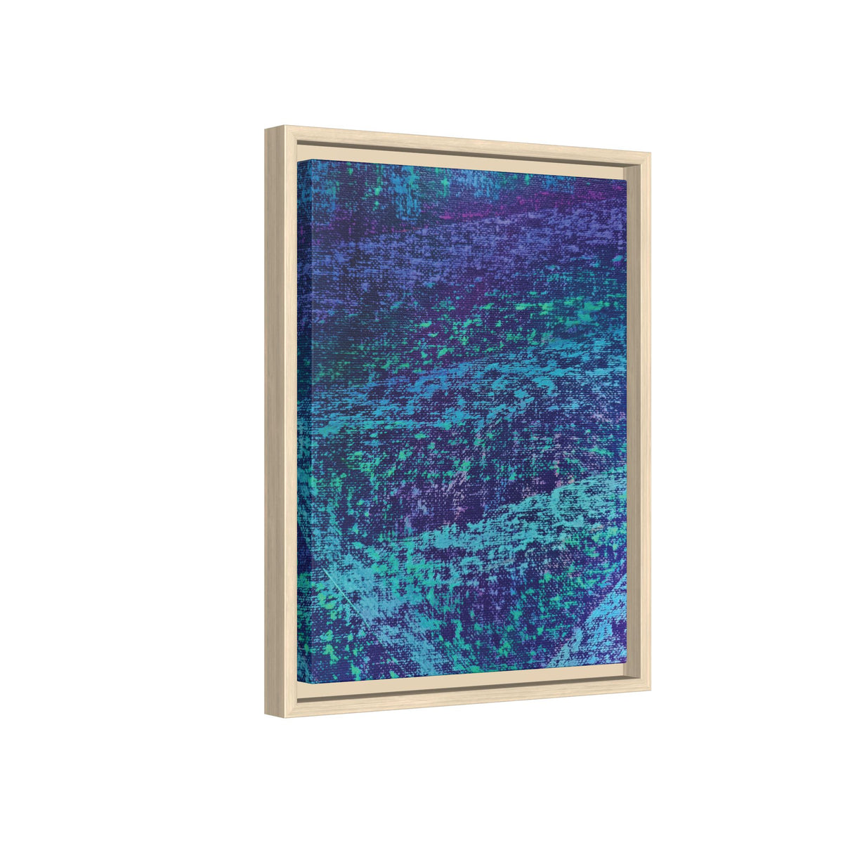 Lagoon Matte Canvas, Framed
