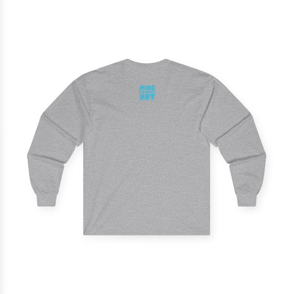 Who Are You? (Teal) Unisex Ultra Cotton Long Sleeve Tee