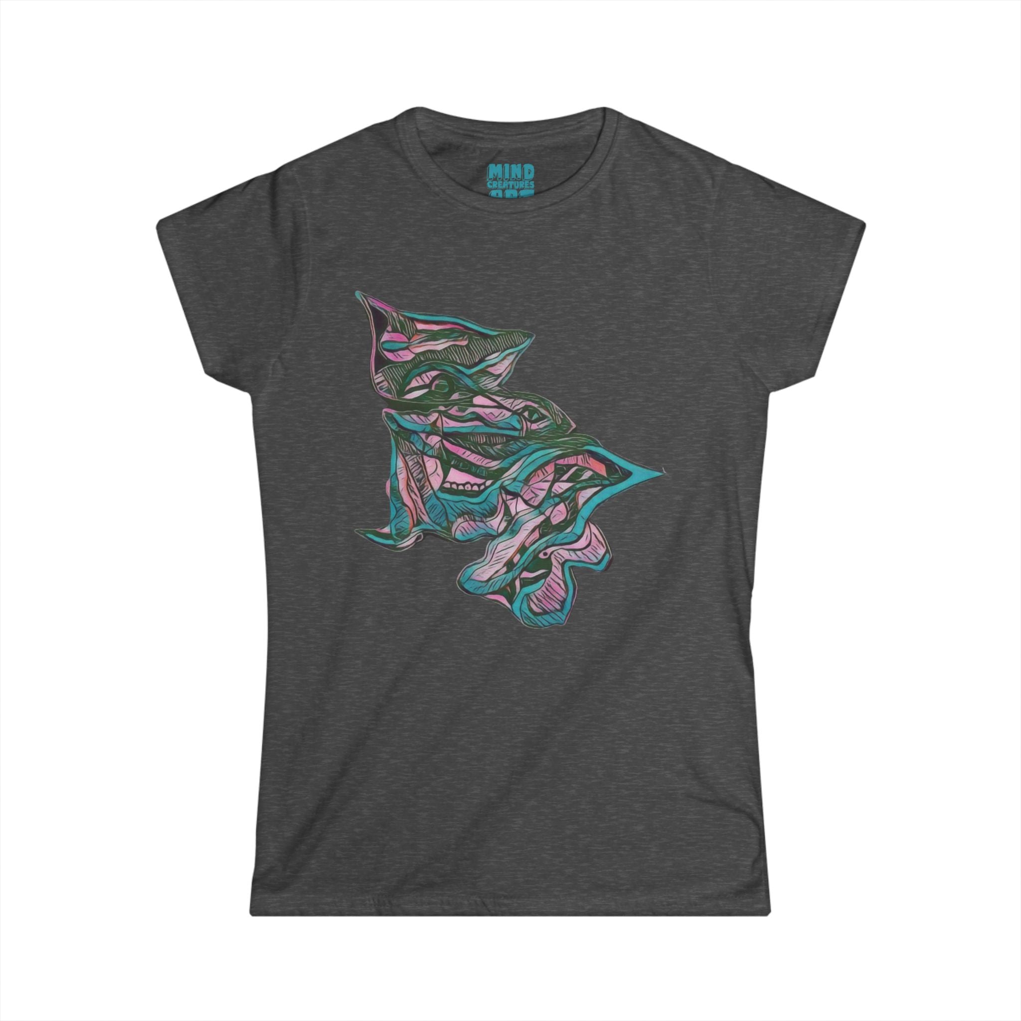 Cheshire (Pink & Teal) Women's Softstyle Tee