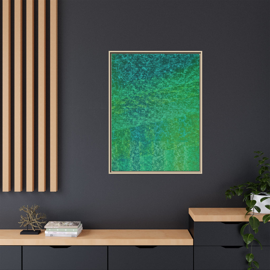 Oceanic (V3) Matte Canvas, Framed