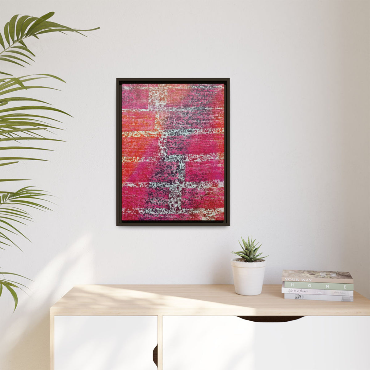Experiment (V4) Matte Canvas, Framed