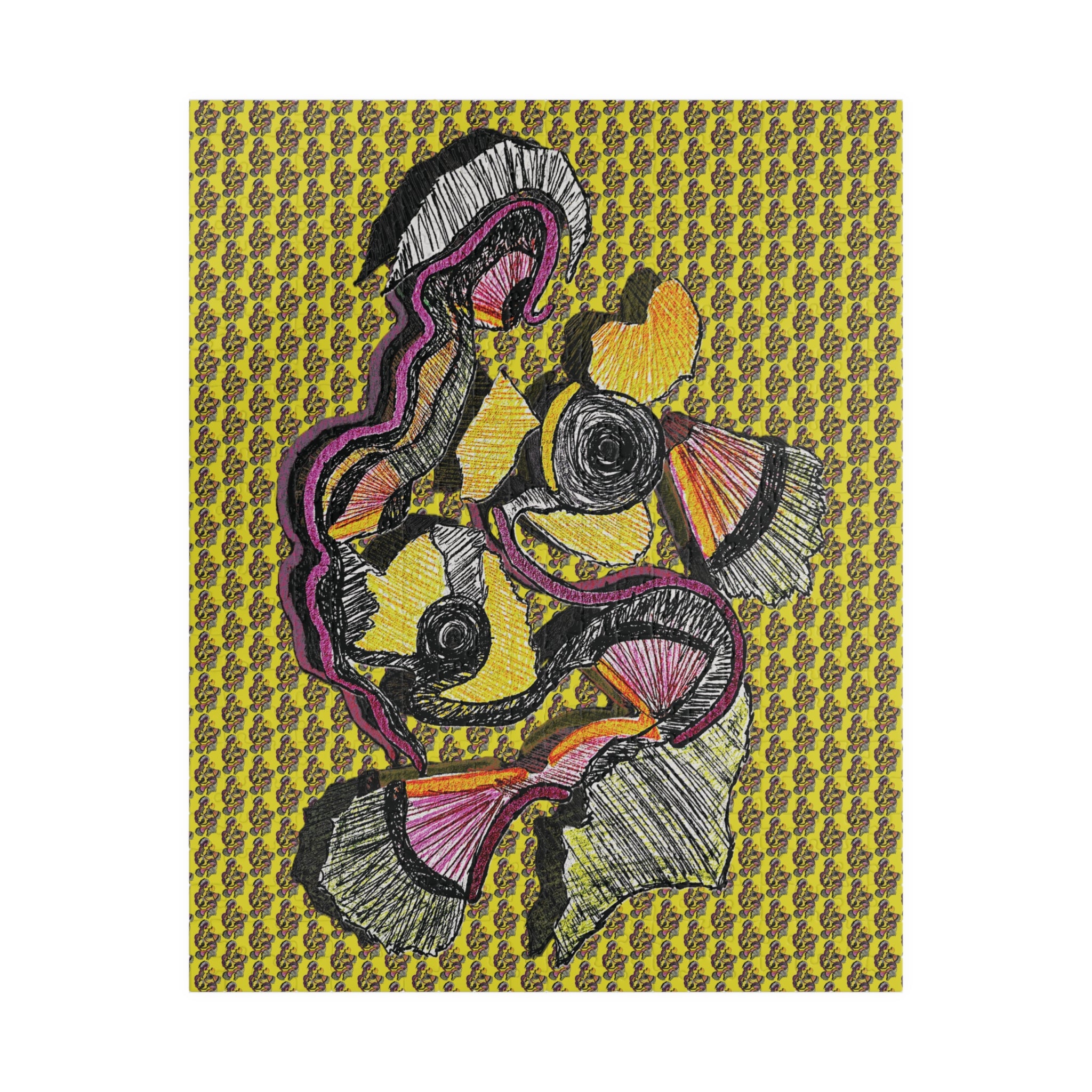 Crimson Teacher Puzzle (110, 252, 520, 1014-piece)
