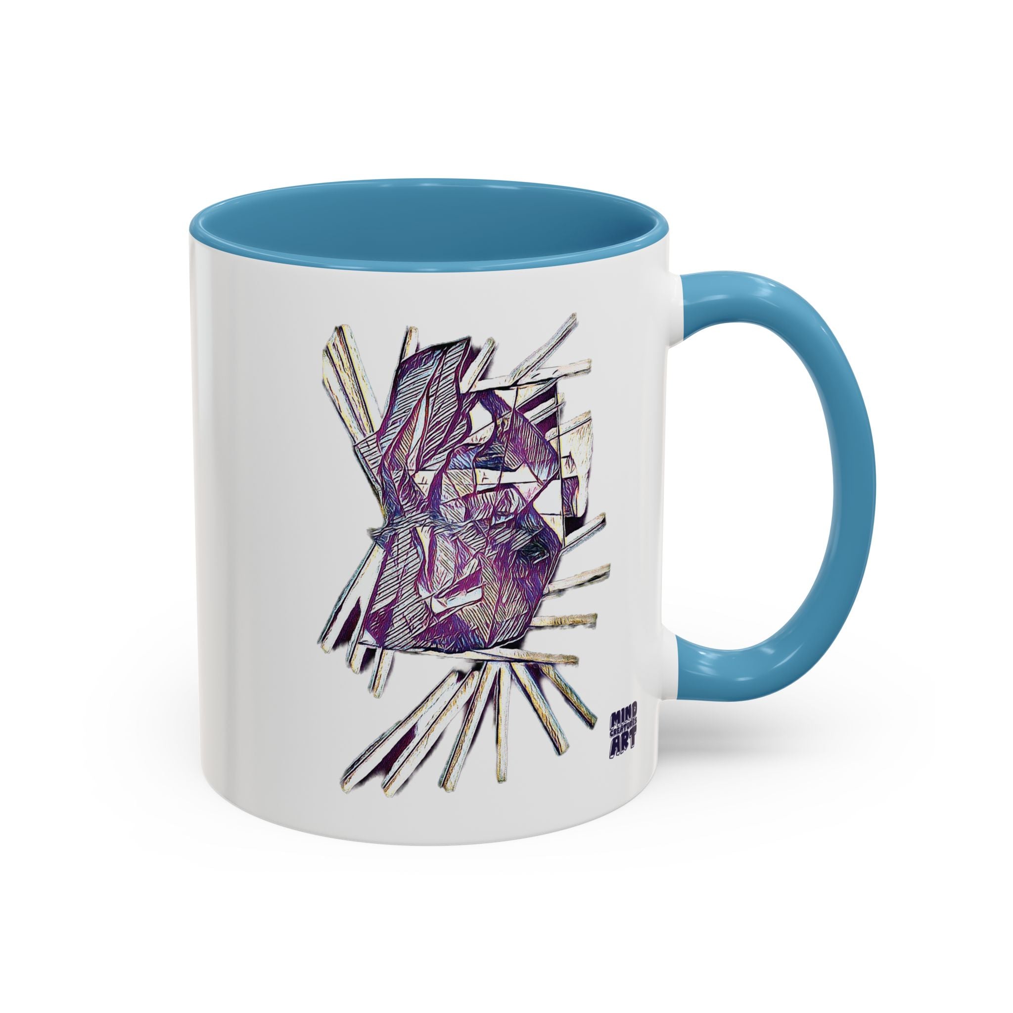 Lightspeed (Purple) Accent Coffee Mug (11oz, 15oz)
