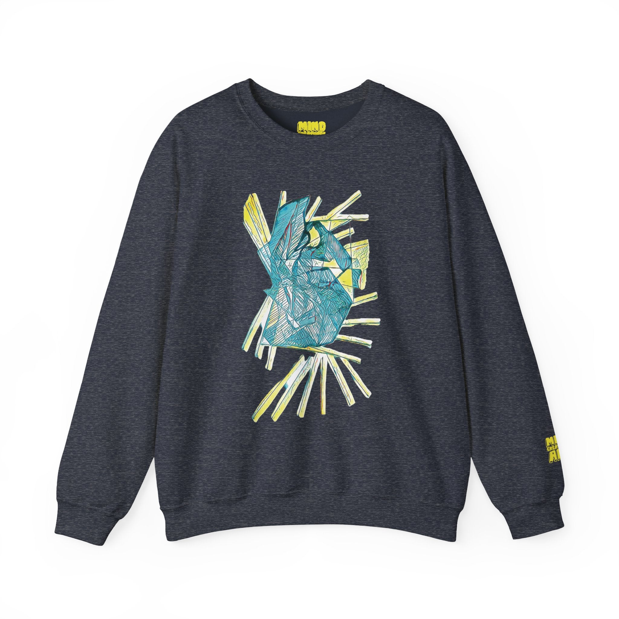 Lightspeed (Aqua) Unisex Heavy Blend™ Crewneck Sweatshirt