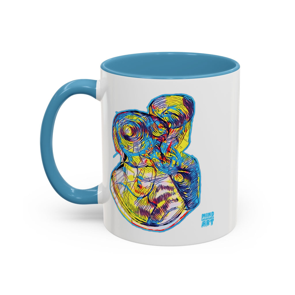 Curiosity (Neon) Accent Coffee Mug (11oz, 15oz)