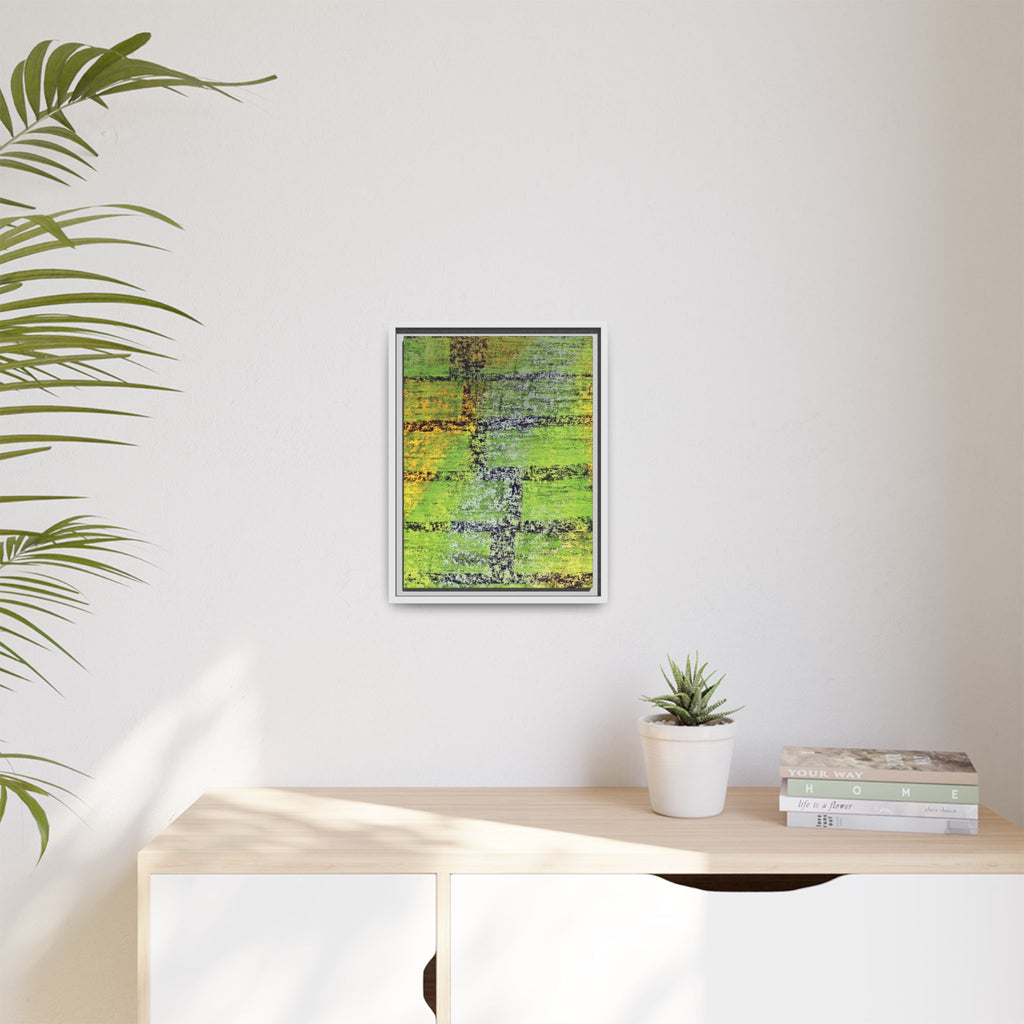 Experiment Matte Canvas, Framed