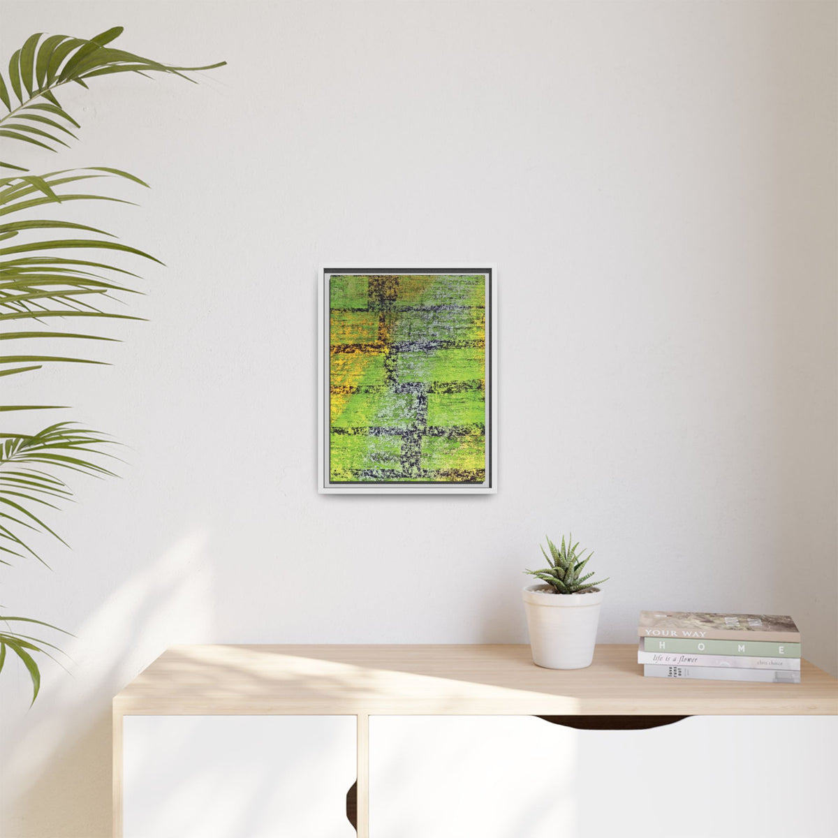 Experiment Matte Canvas, Framed