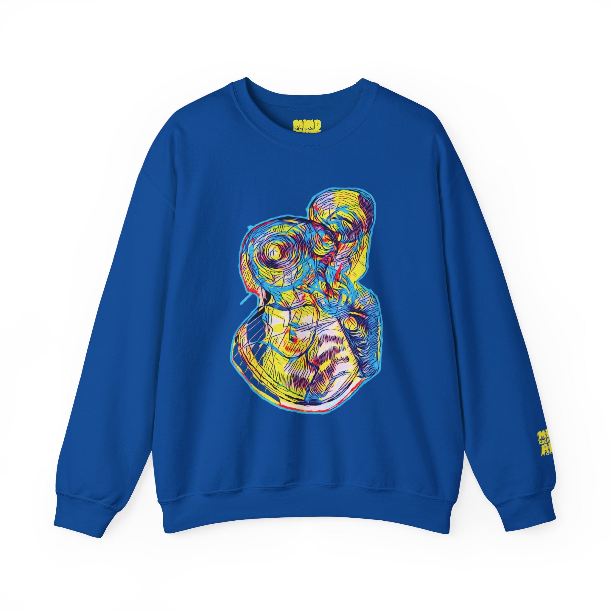 Curiosity (Neon) Unisex Heavy Blend™ Crewneck Sweatshirt