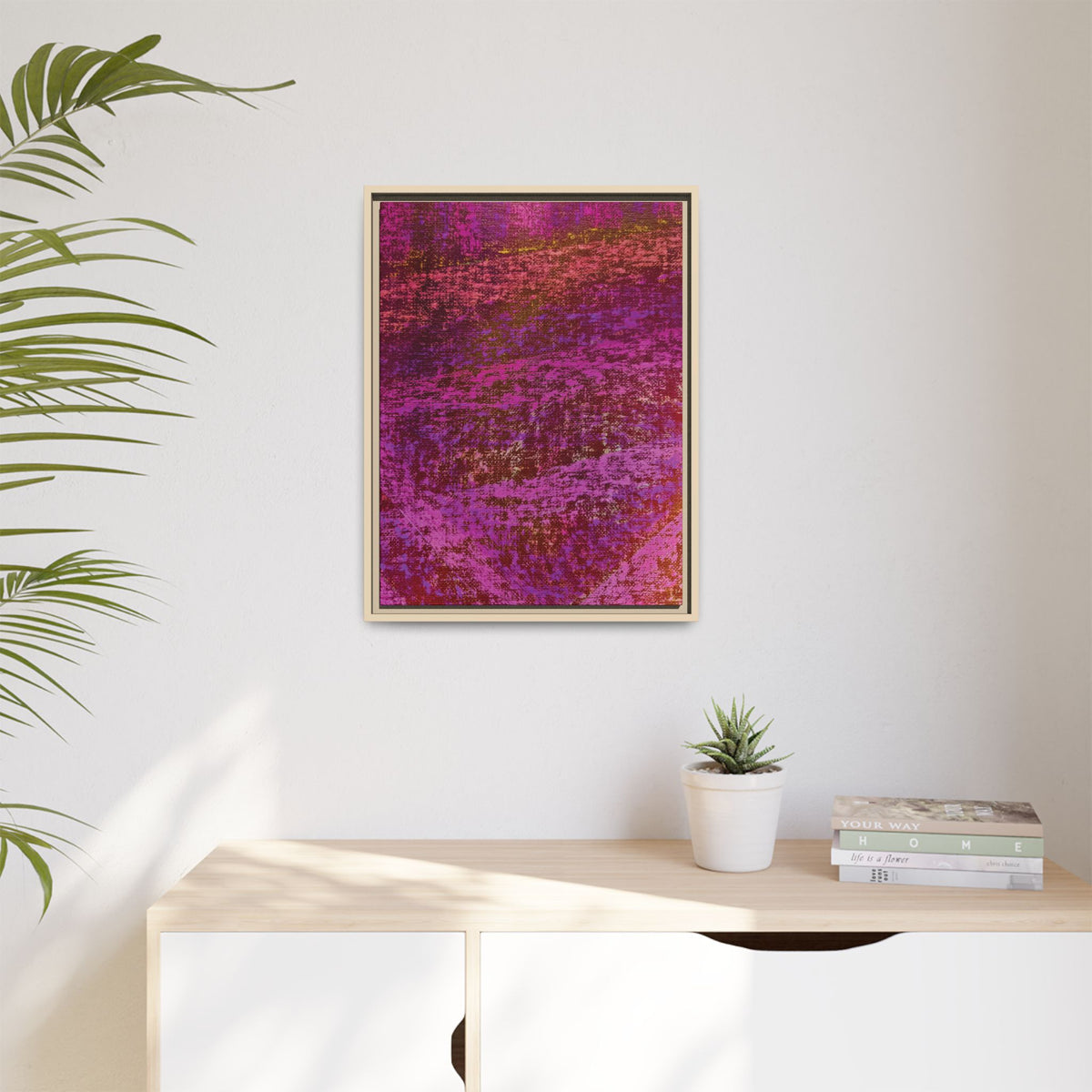 Lagoon (V3) Matte Canvas, Framed