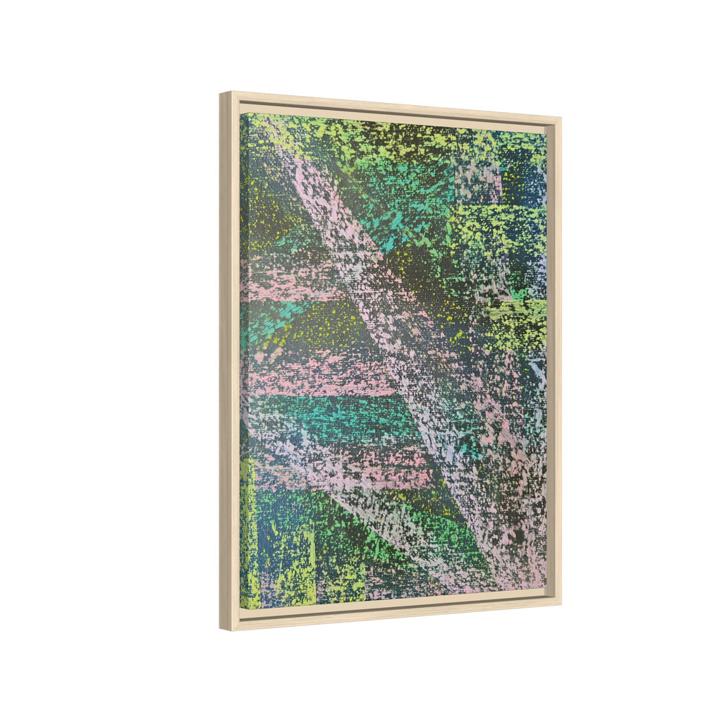 Stream Matte Canvas, Framed