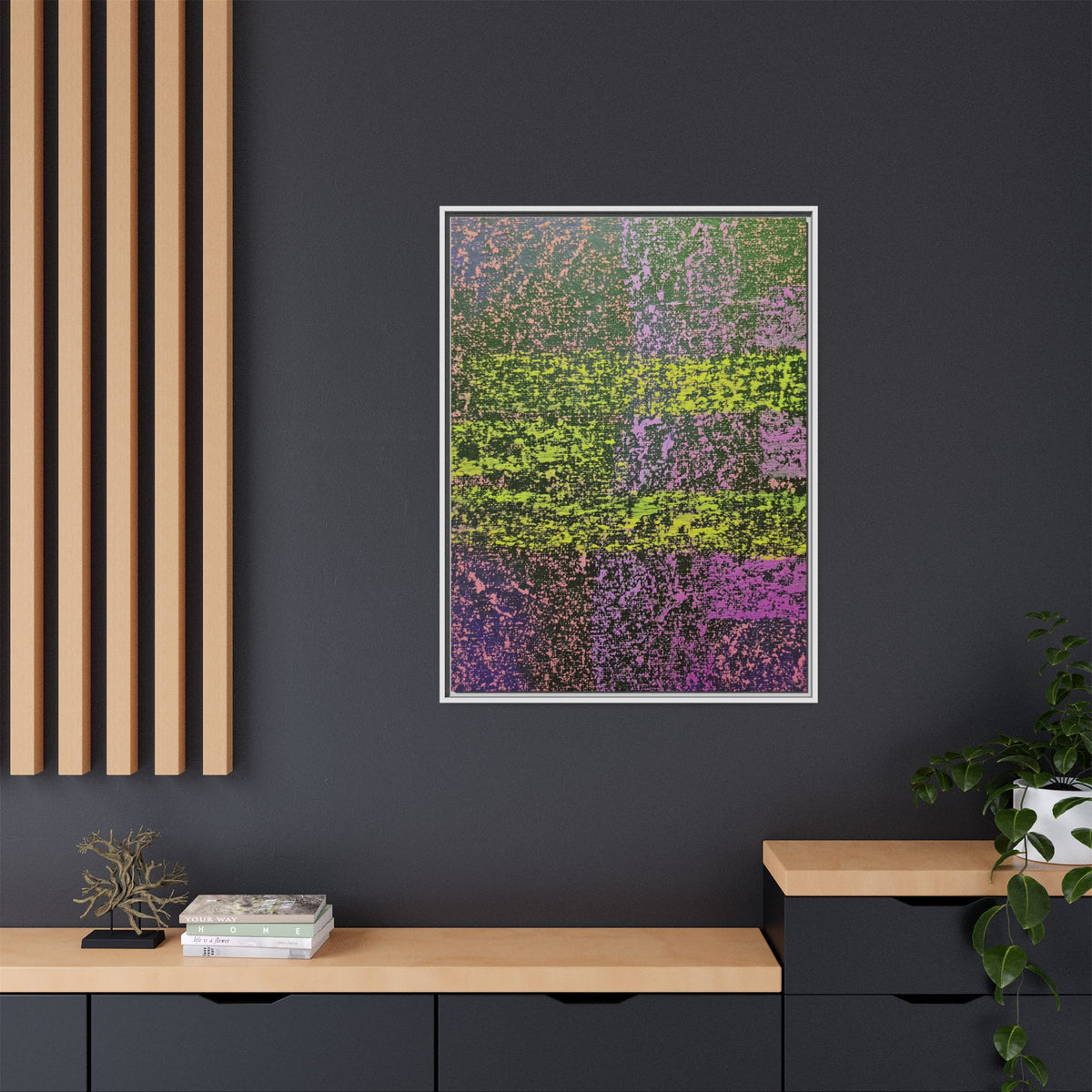Together (V4) Matte Canvas, Framed