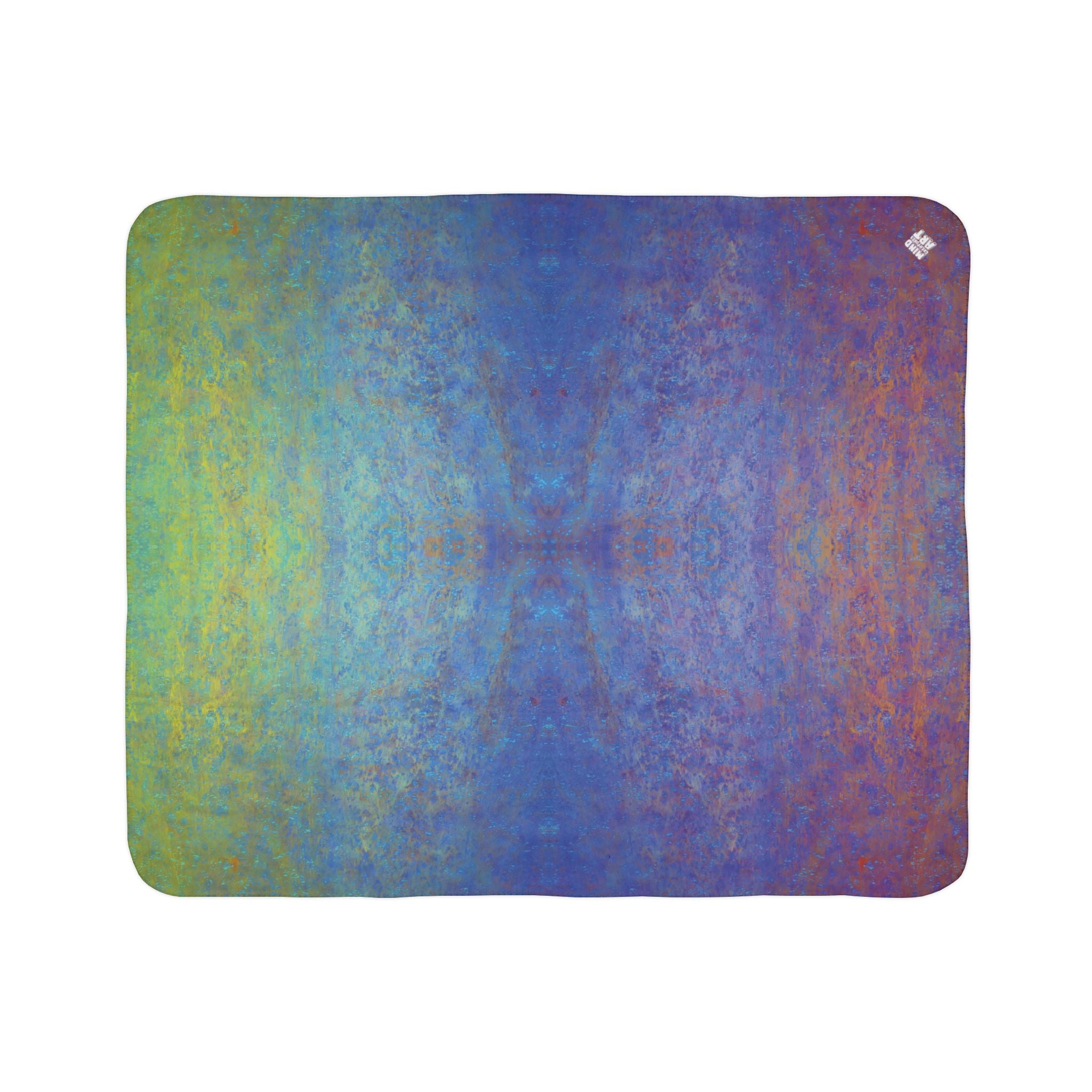 Hourglass (V13) Fleece Sherpa Blanket