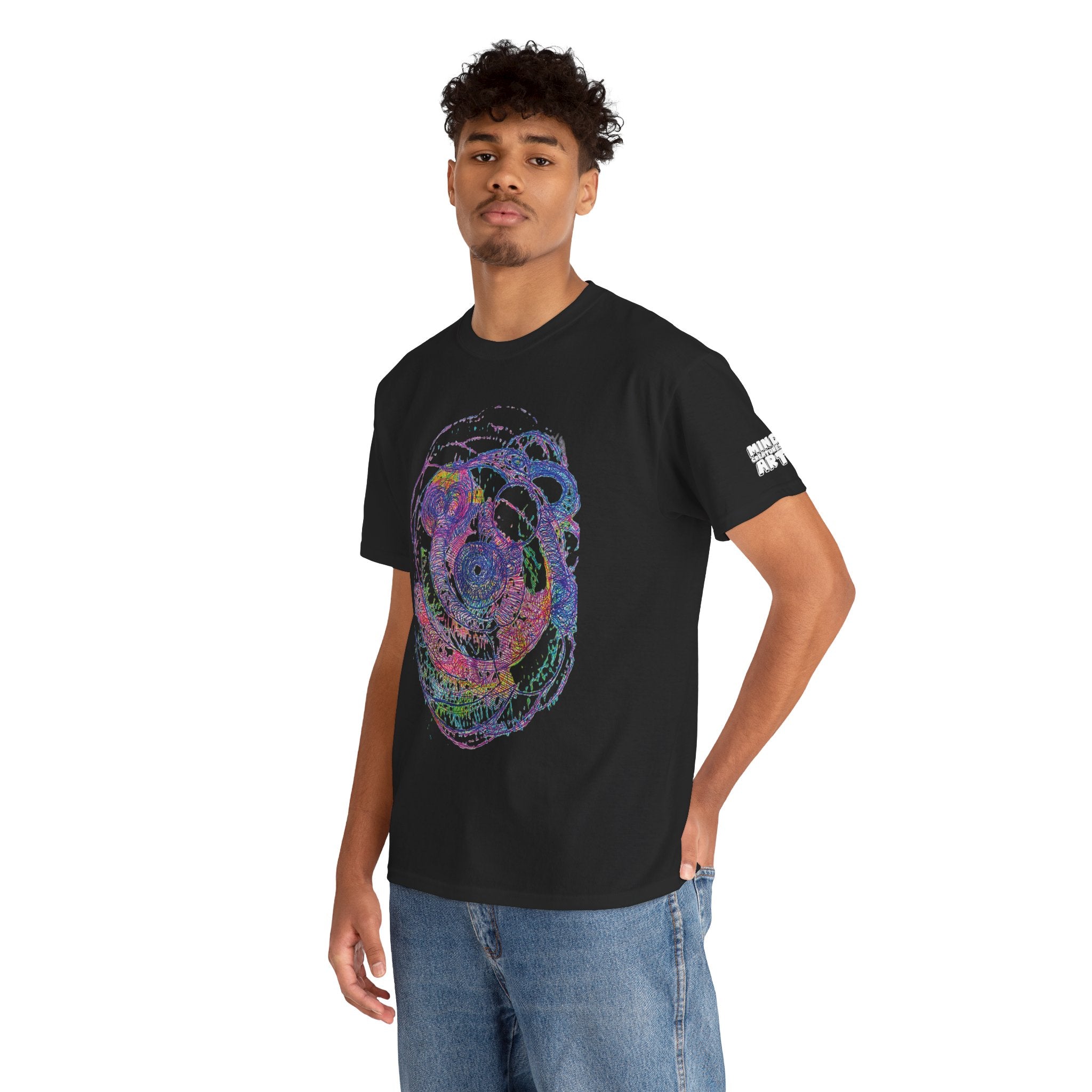 Spiraling Unisex Heavy Cotton Tee