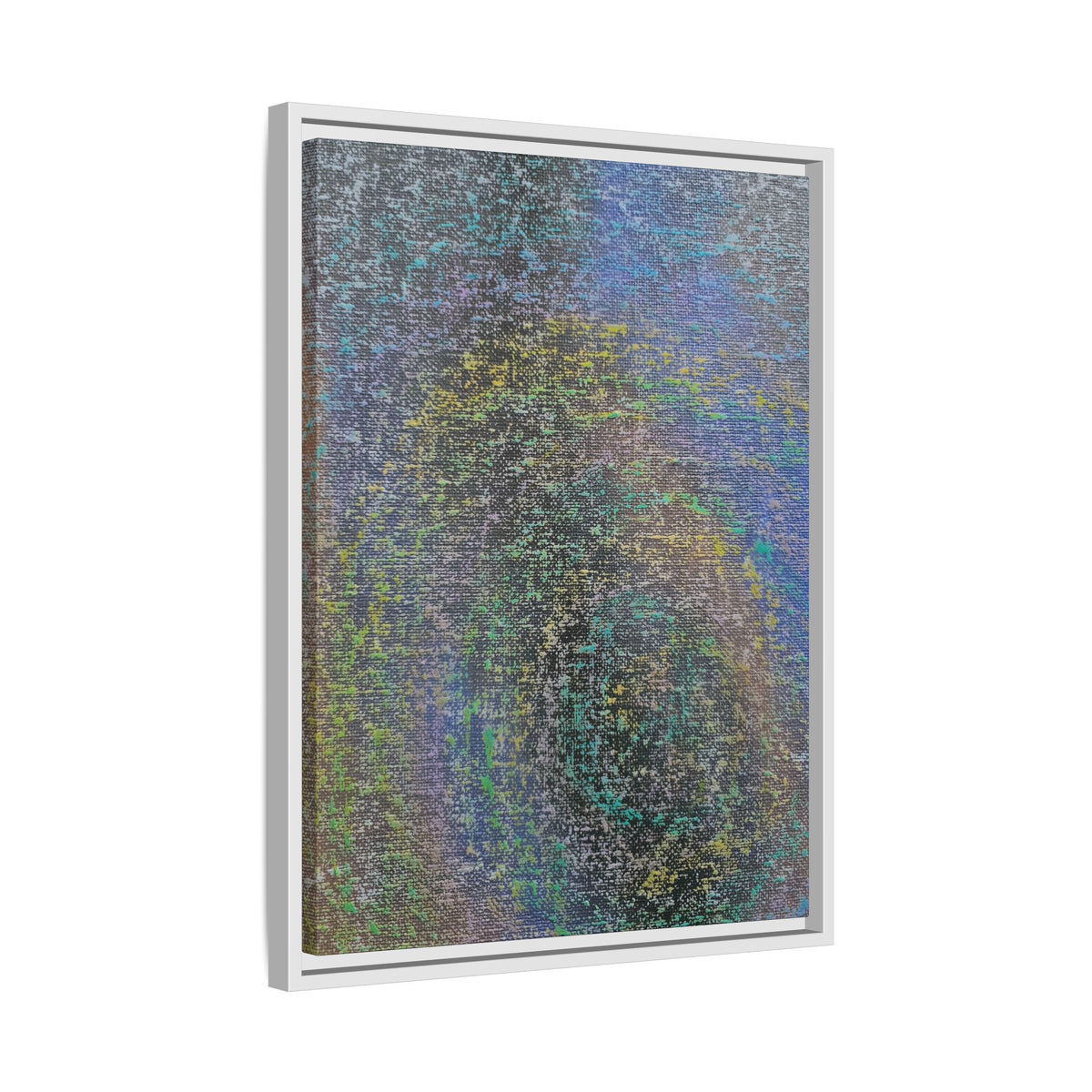 Iridescent (V2) Matte Canvas, Framed