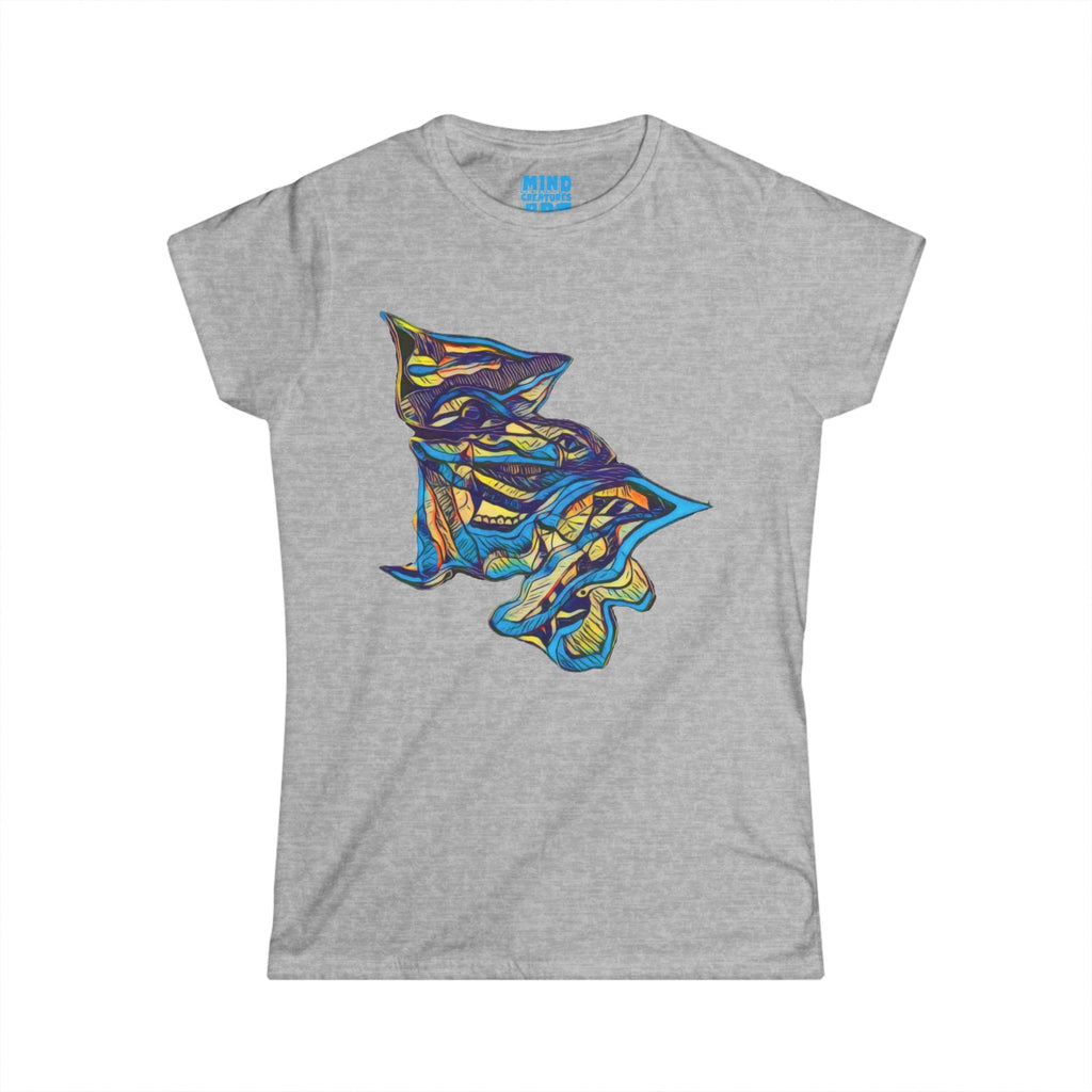 Cheshire (Blue & Yellow) Women's Softstyle Tee