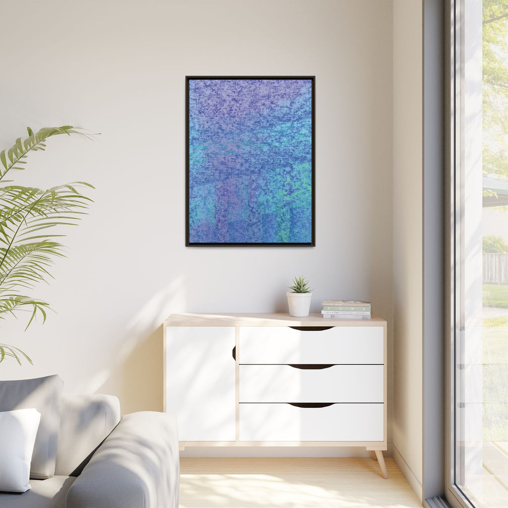 Oceanic (V2) Matte Canvas, Framed