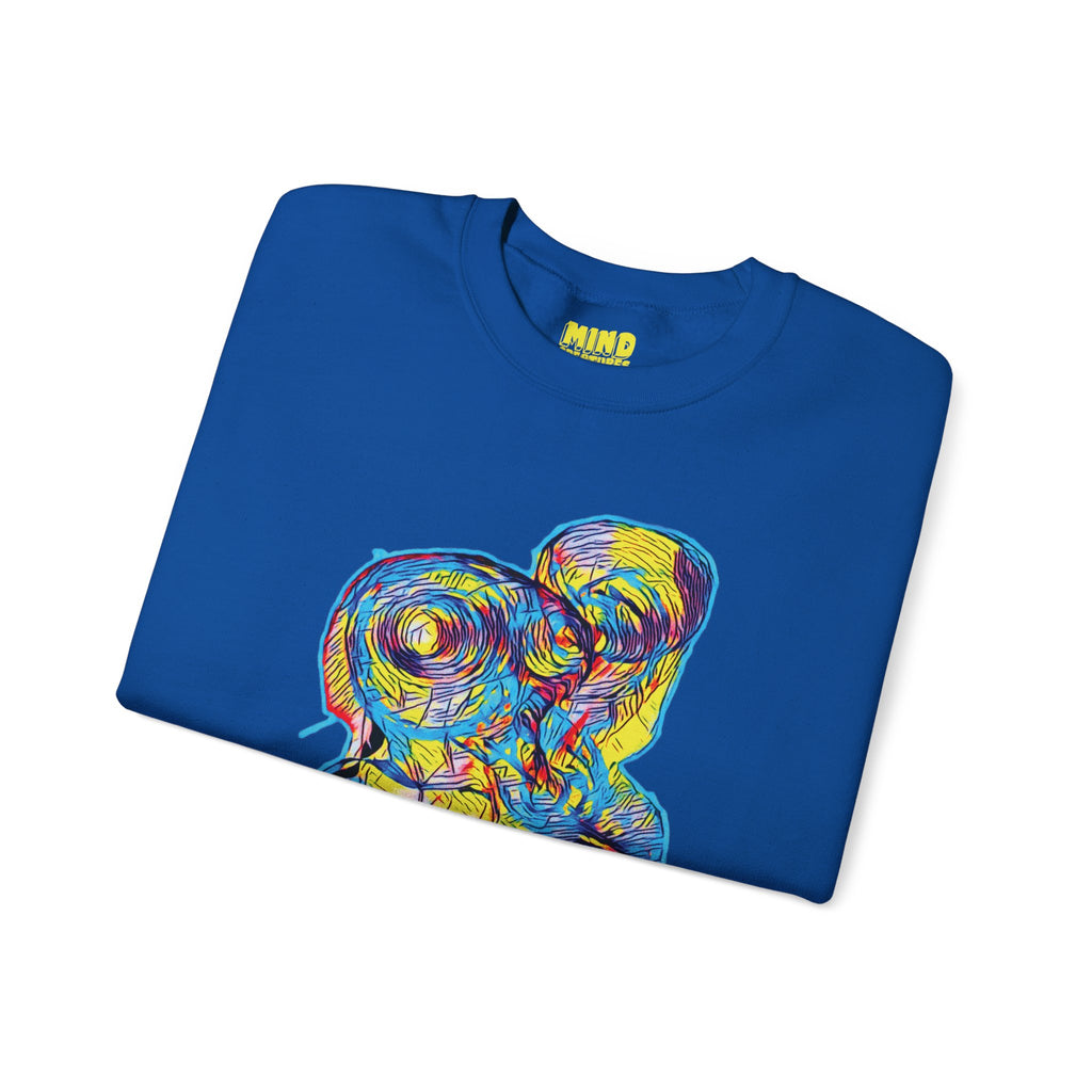 Curiosity (Neon) Unisex Heavy Blend™ Crewneck Sweatshirt