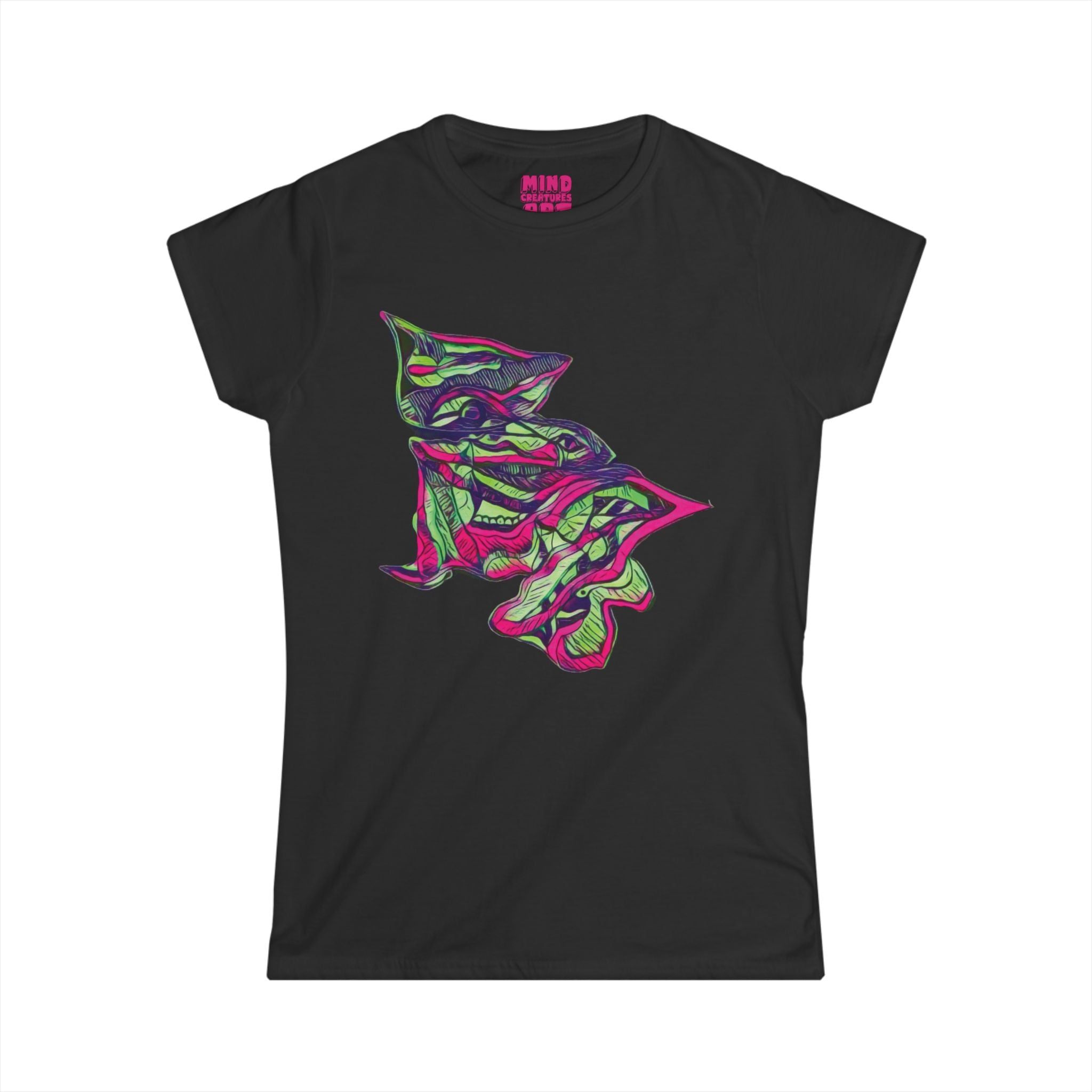 Cheshire (Pink & Green) Women's Softstyle Tee