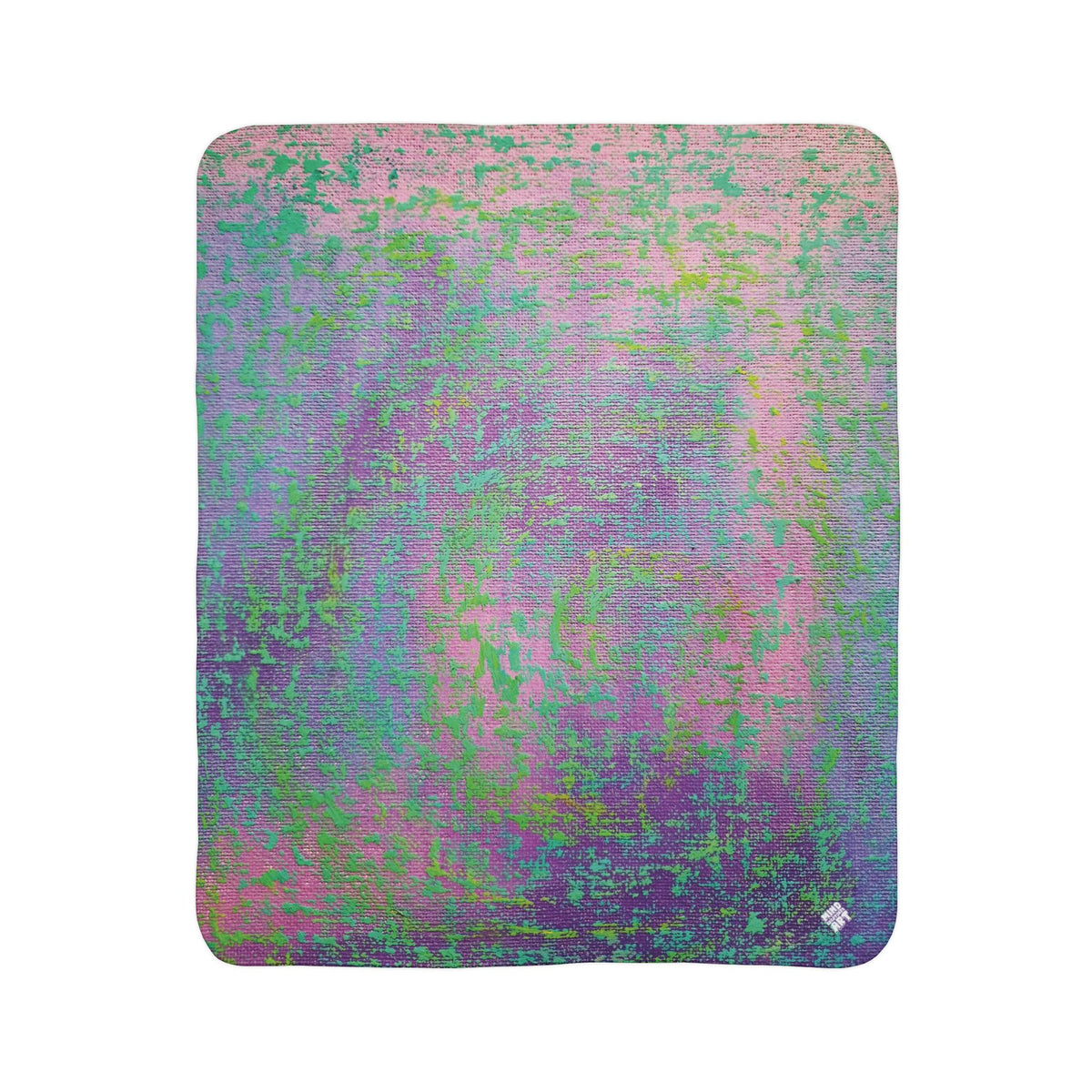 Unicorn Fleece Sherpa Blanket