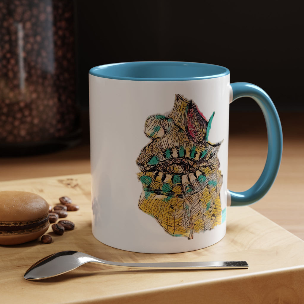 Hypnagogic (Gold) Accent Coffee Mug (11oz, 15oz)