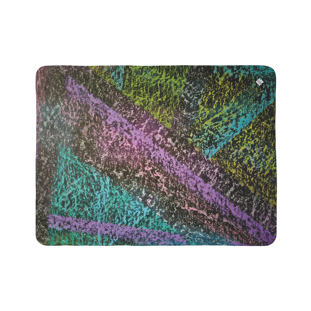 Code Fleece Sherpa Blanket