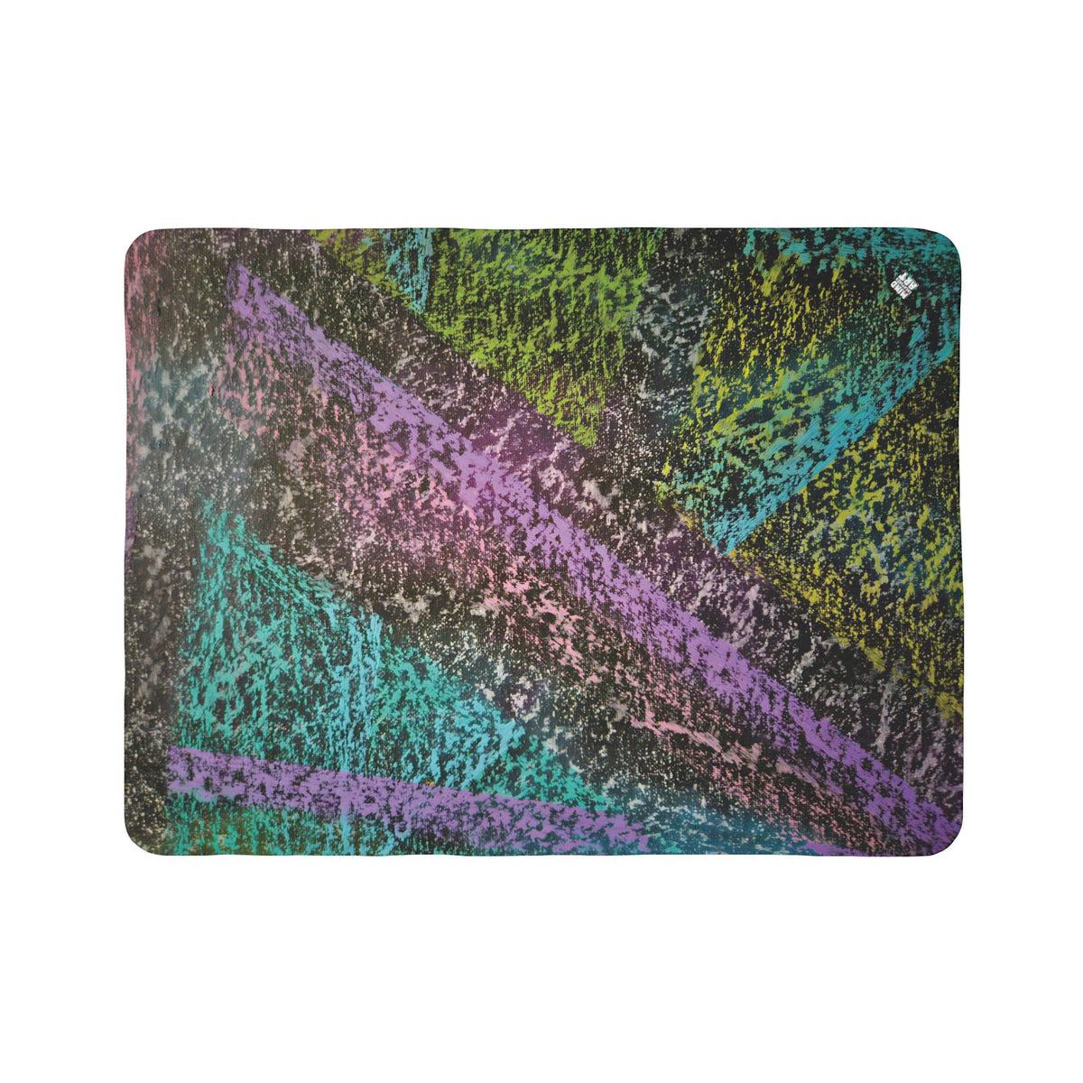 Code Fleece Sherpa Blanket