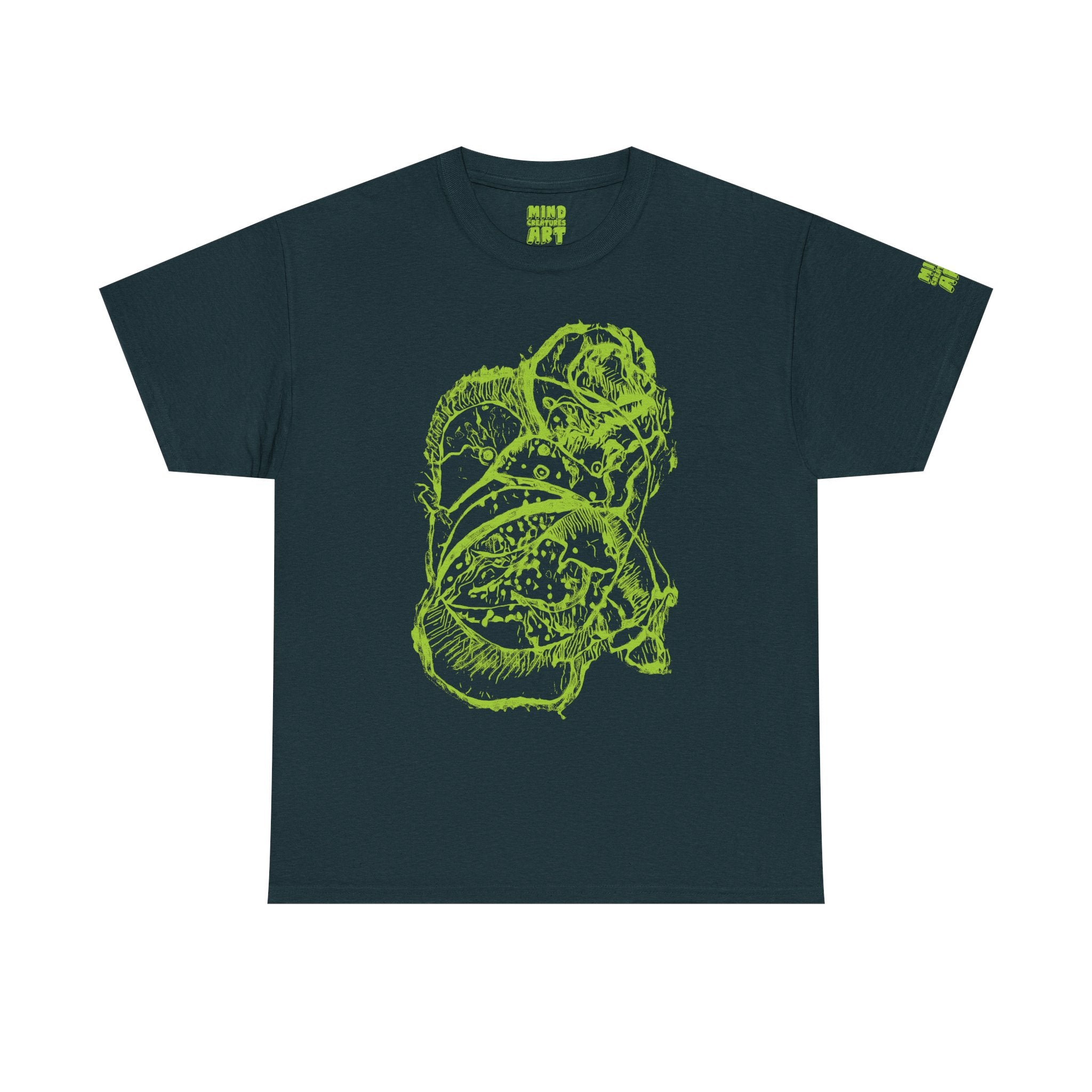 Exploration (Lime) Unisex Heavy Cotton Tee