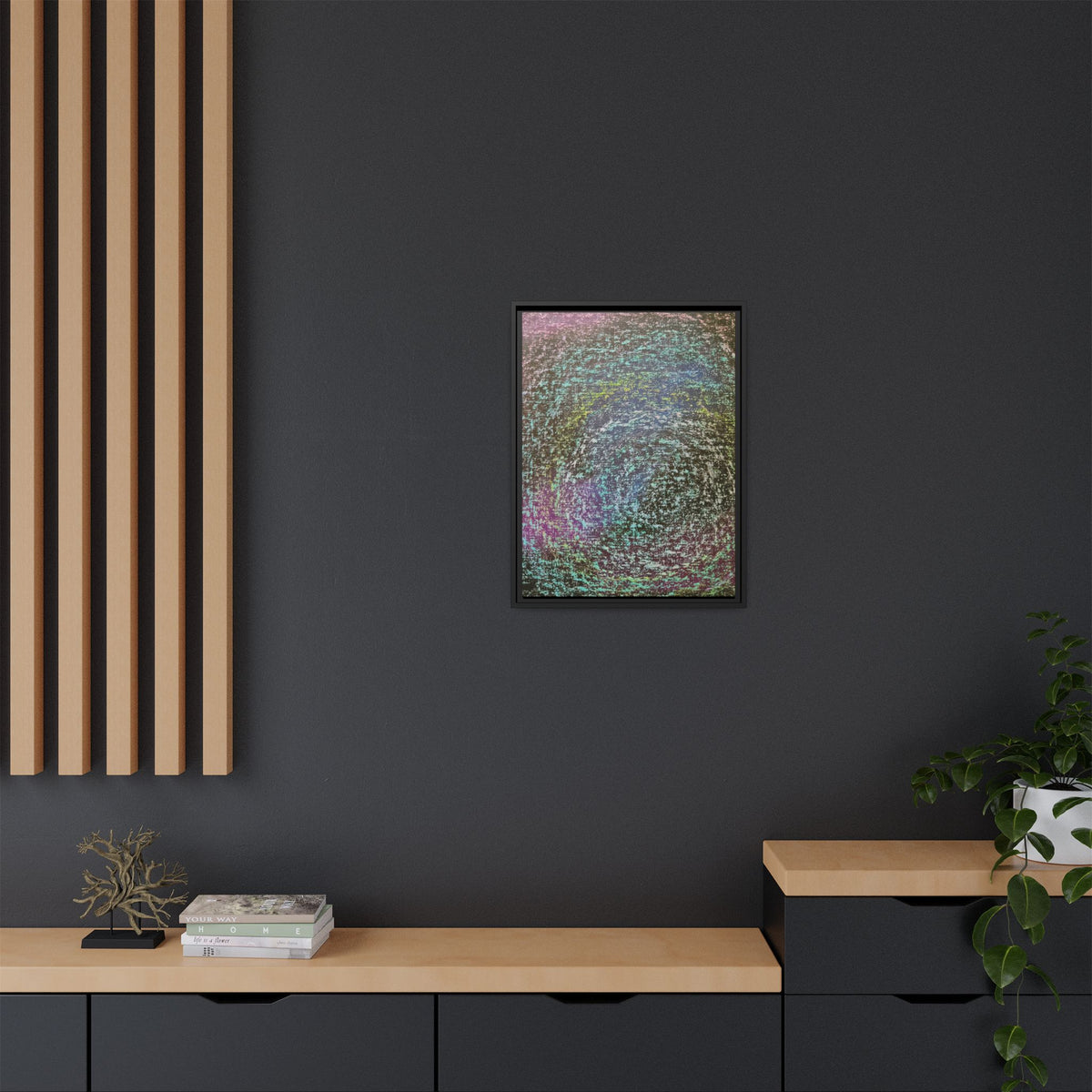 Spark Matte Canvas, Framed