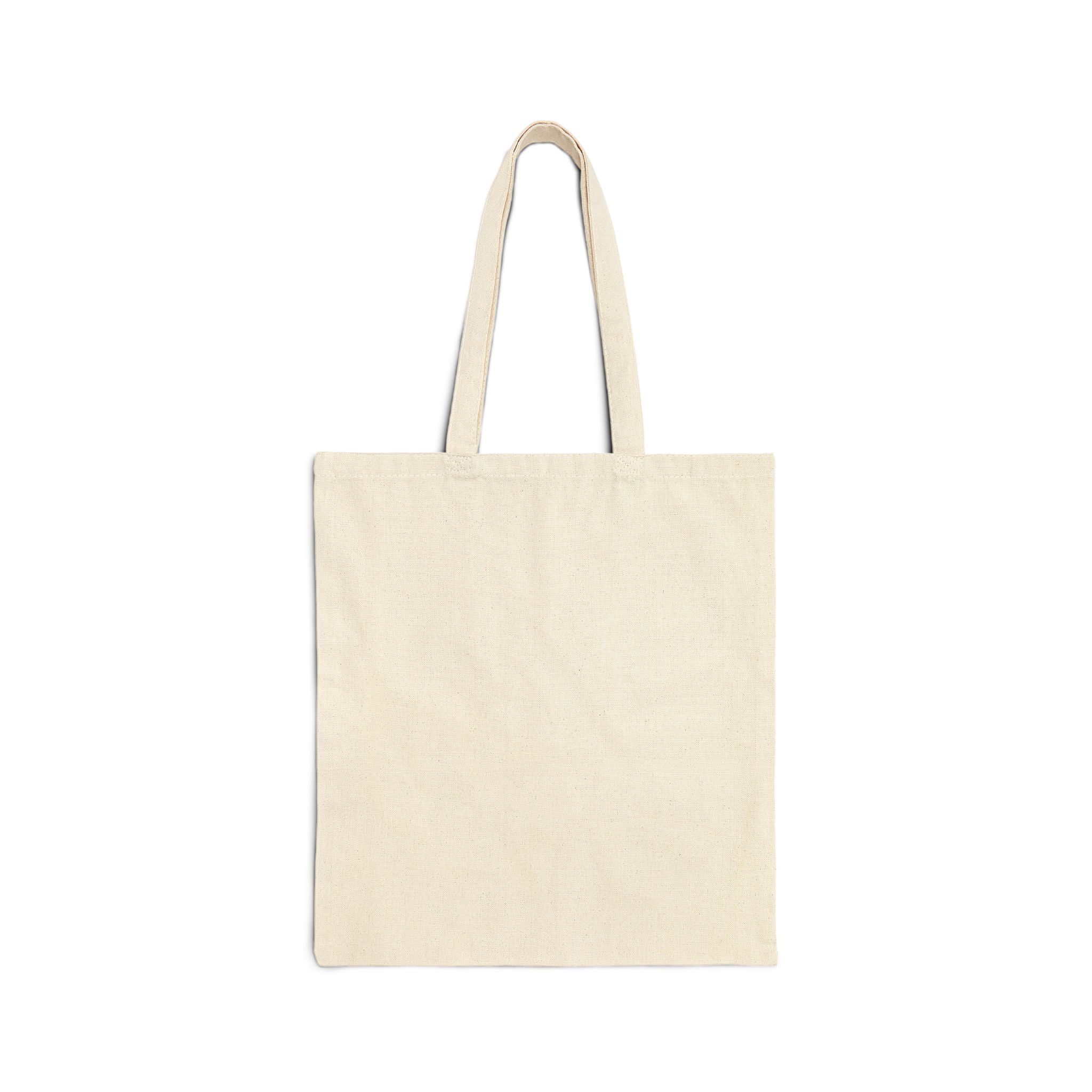 Exploration (Lime) Cotton Canvas Tote Bag