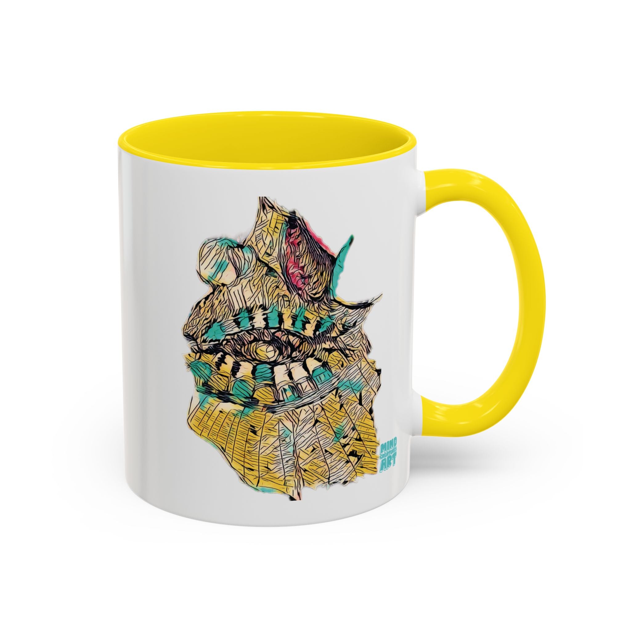 Hypnagogic (Gold) Accent Coffee Mug (11oz, 15oz)