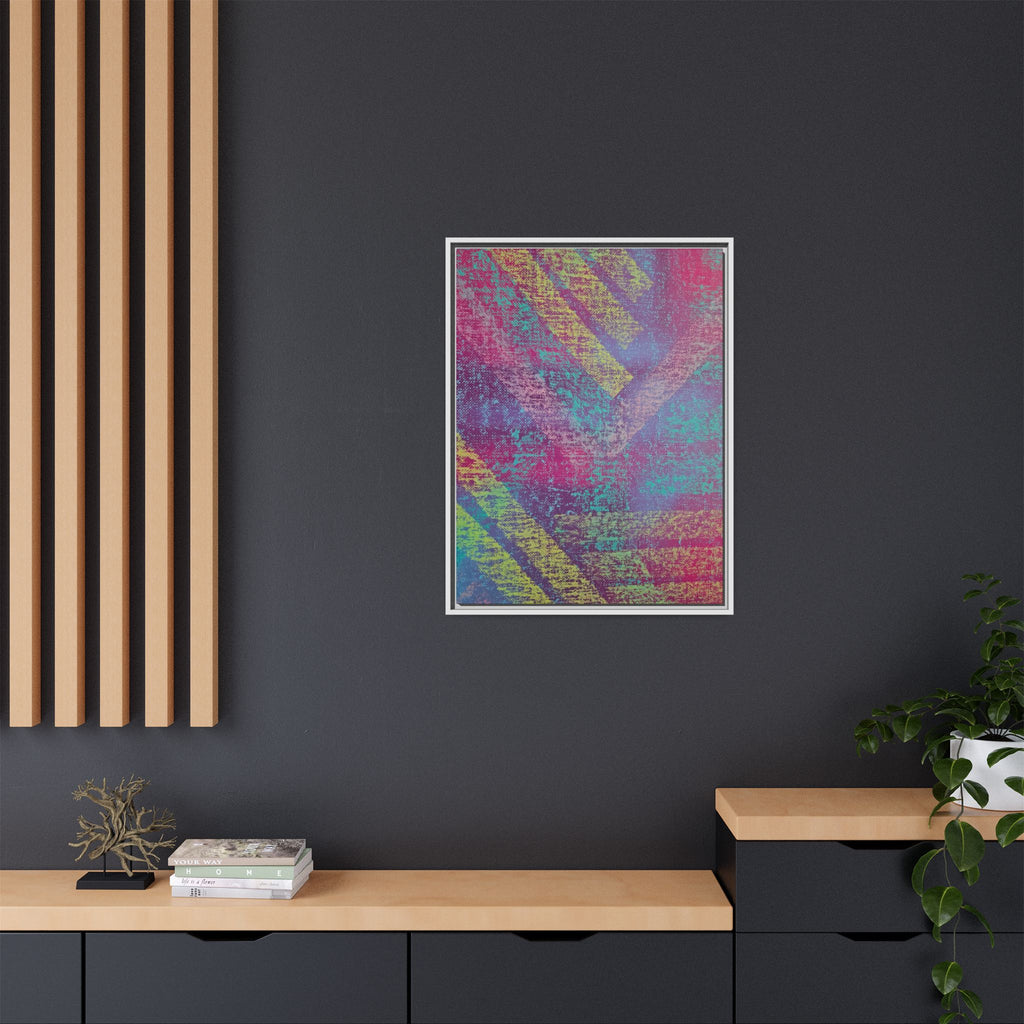 Construct Matte Canvas, Framed