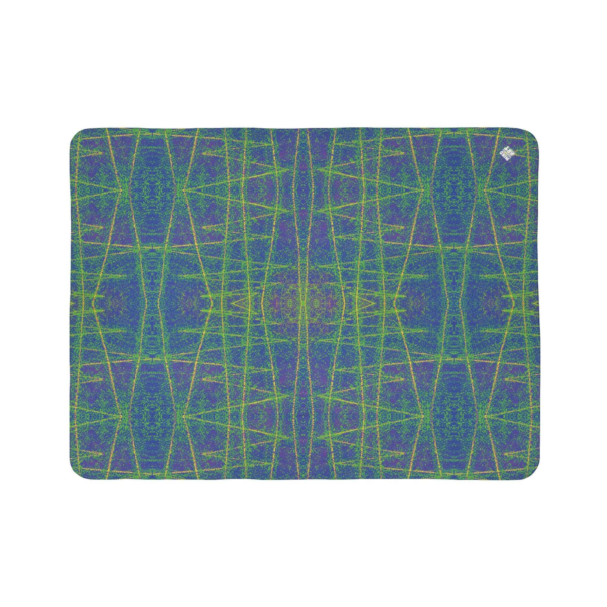 Static Fleece Sherpa Blanket