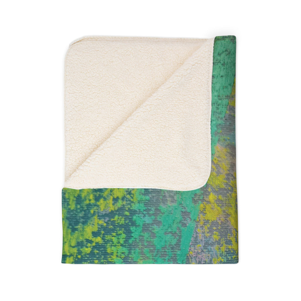 Spring Fleece Sherpa Blanket