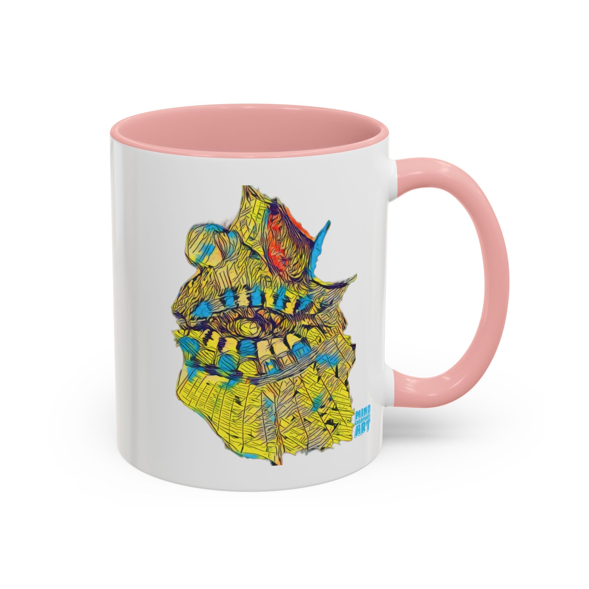 Hypnagogic (Neon) Accent Coffee Mug (11oz, 15oz)