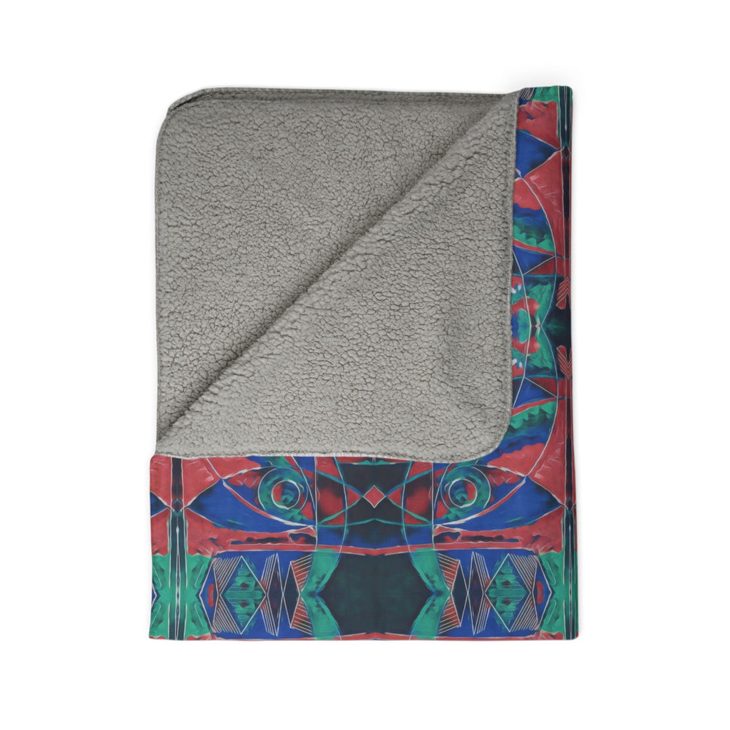 Soulshine (Mirror, V5) Fleece Sherpa Blanket