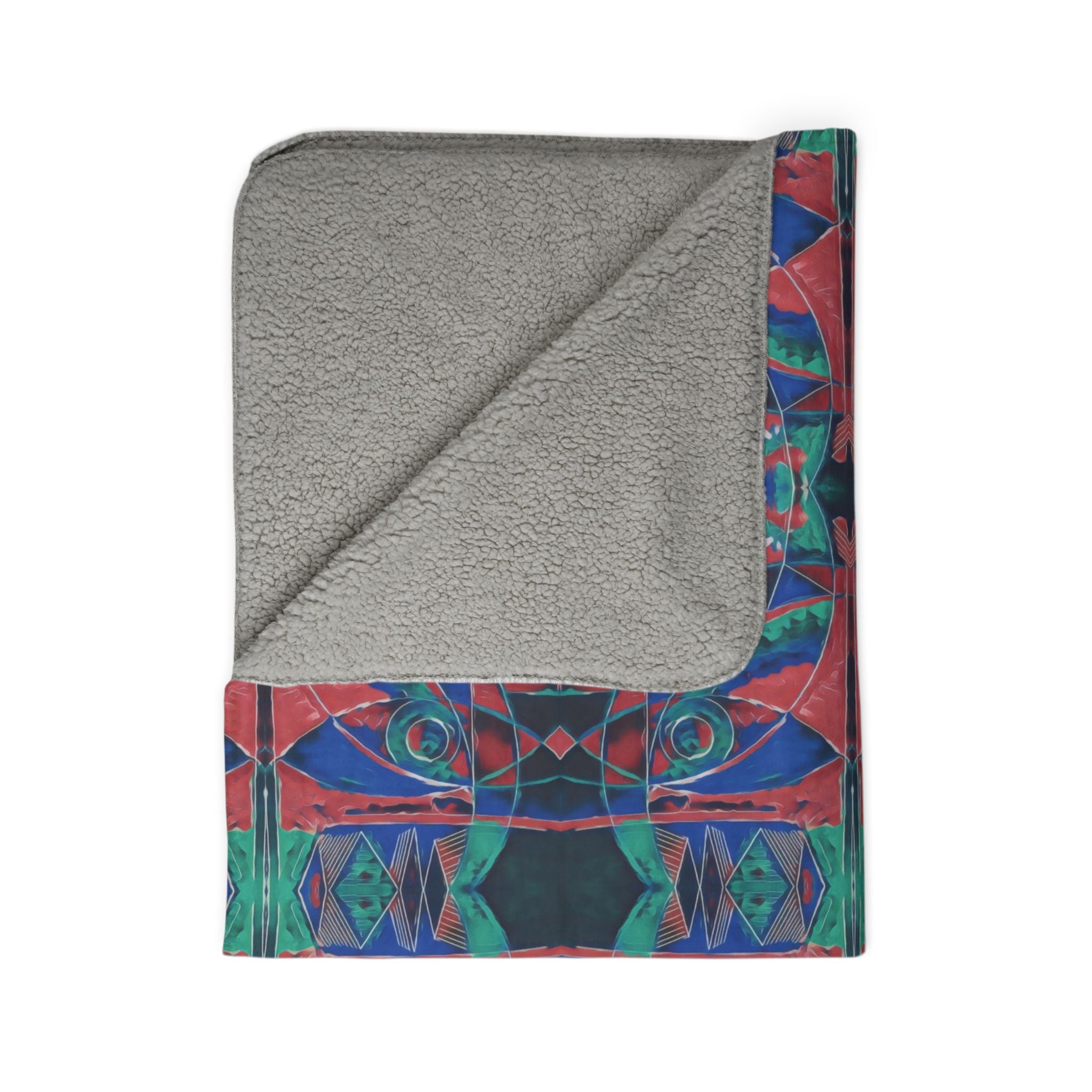 Soulshine (Mirror, V5) Fleece Sherpa Blanket