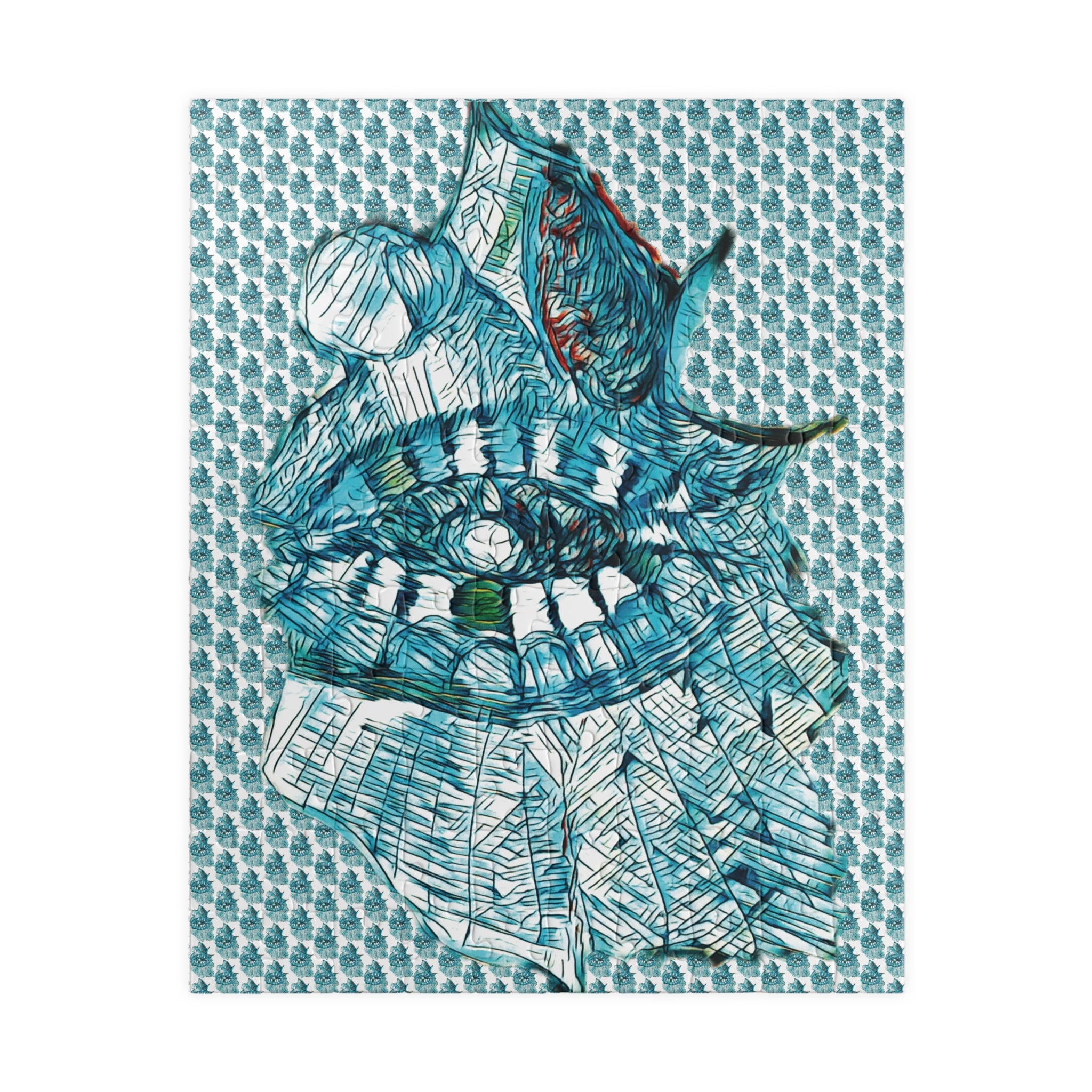 Hypnagogic (Blue) Puzzle (110, 252, 520, 1014-piece)